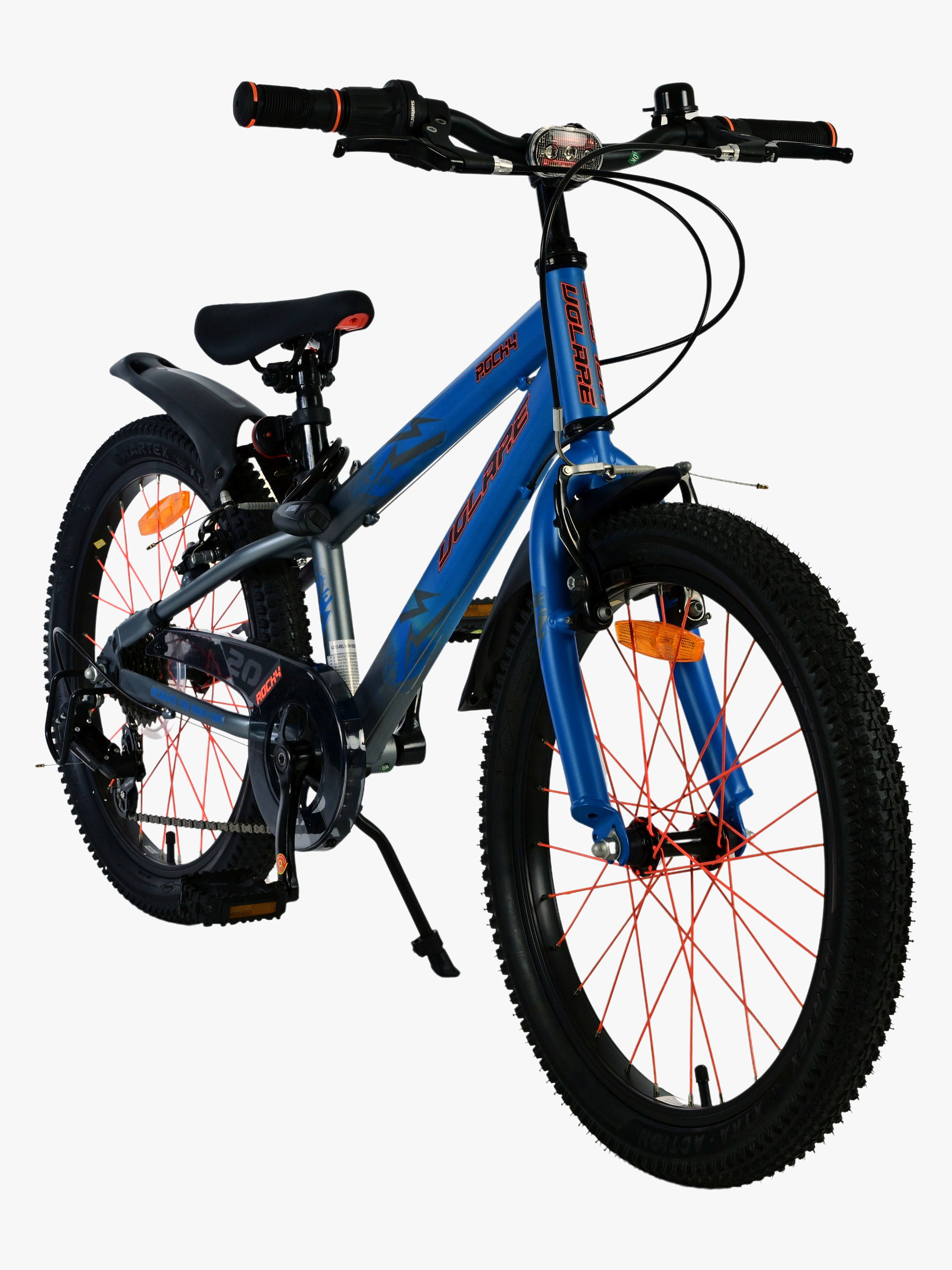 Volare Rocky Kinderfahrrad 20 Zoll, Blau
