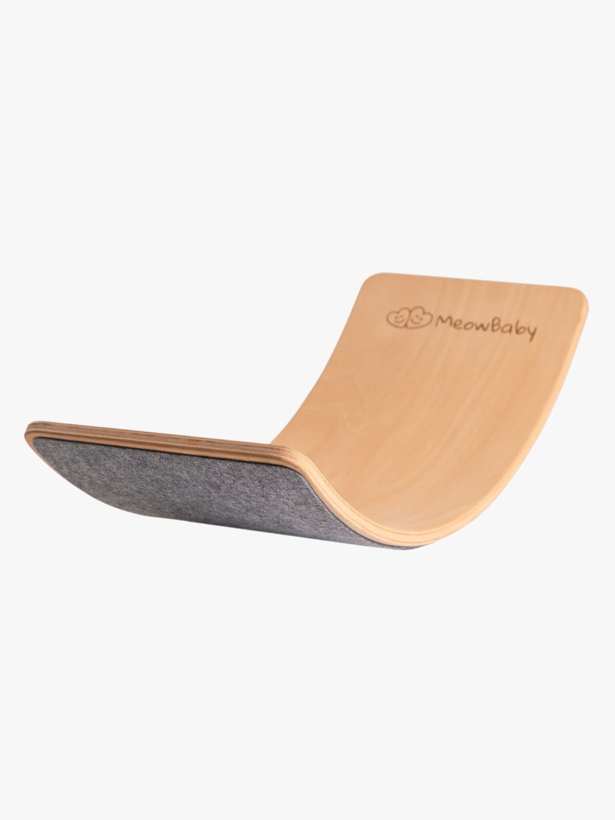 Meowbaby Balancebrett, Grau/Natur