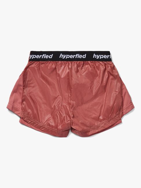 Hyperfied Running Shorts, Withered Rose
