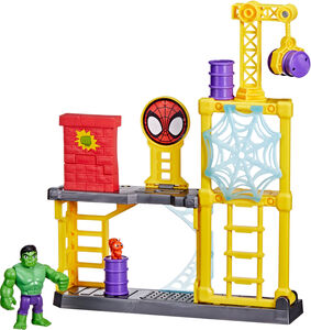 Spidey and His Amazing Friends Spielset Hulks Schmetter-Set