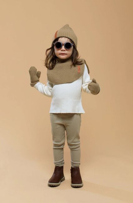 BabyMocs Strickmütze, Caramel