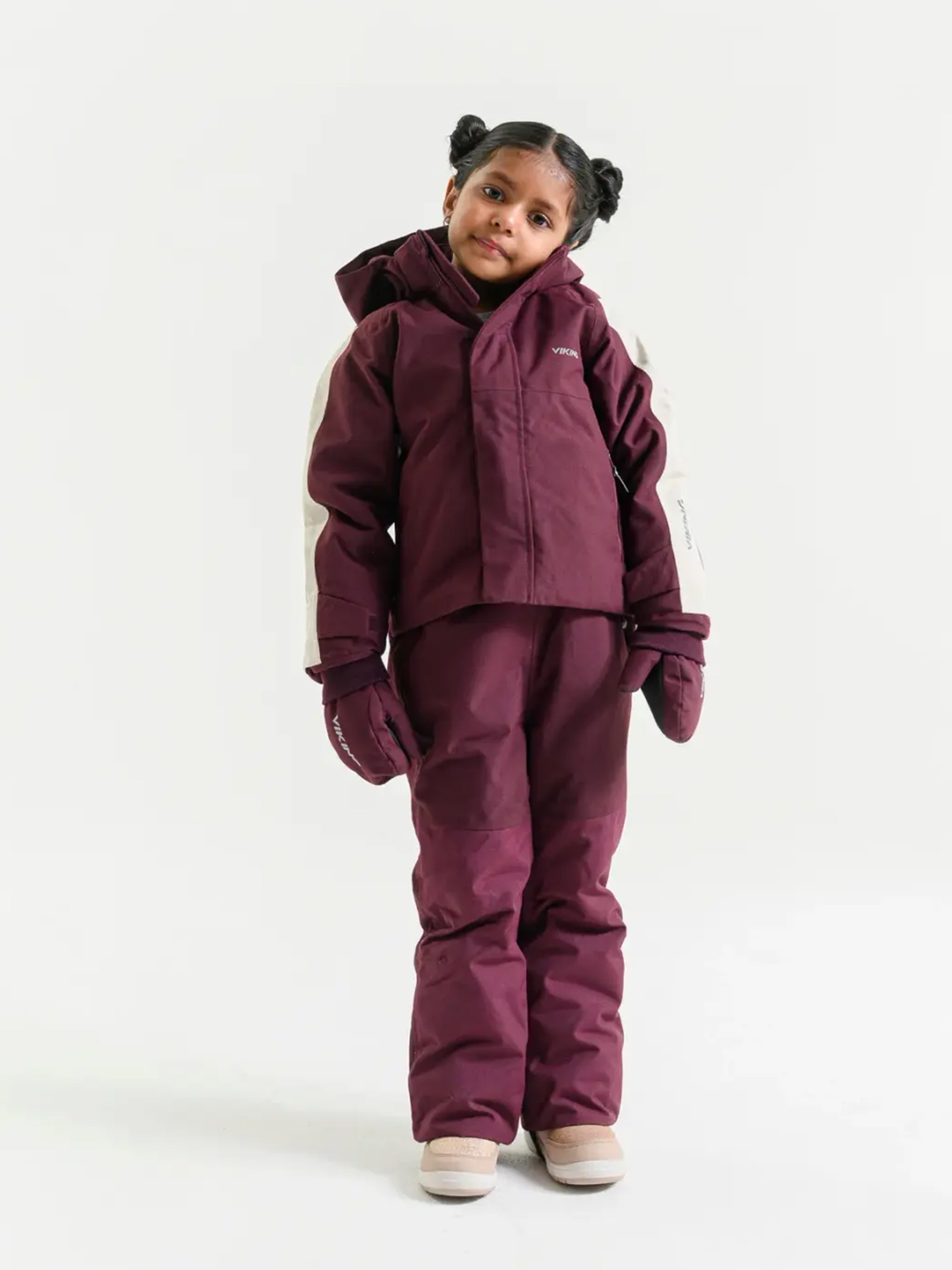 Viking Play Winterjacke, Plum, 140