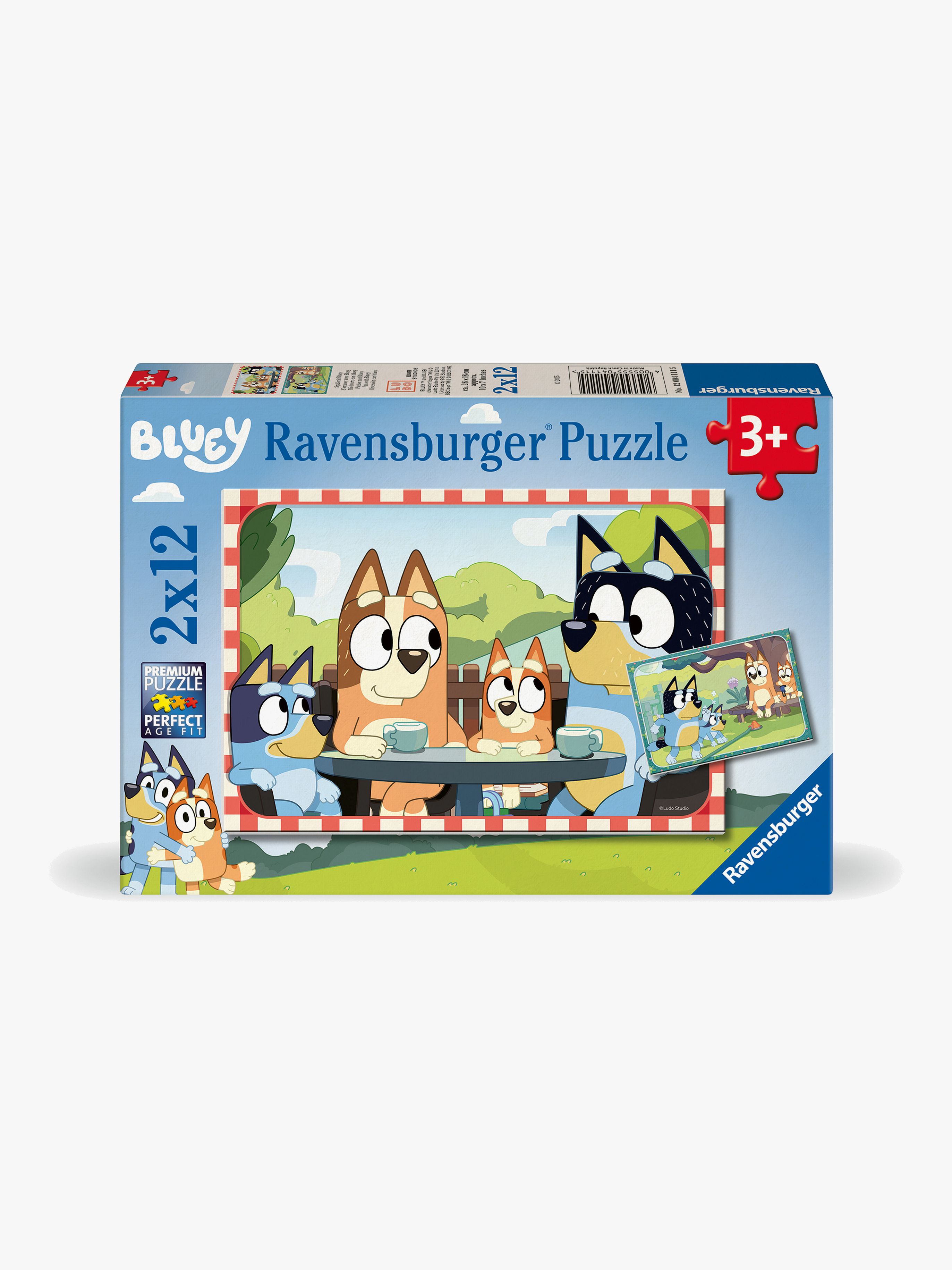 Bluey Puzzles 2x12 Teile