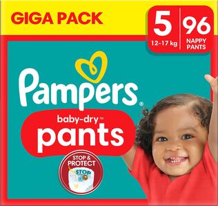 Pampers Baby Dry Pants Windeln Größe 5 12-17 kg 96er-Pack