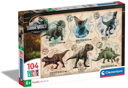 Clementoni Jurassic World Kinderpuzzle 104 Teile