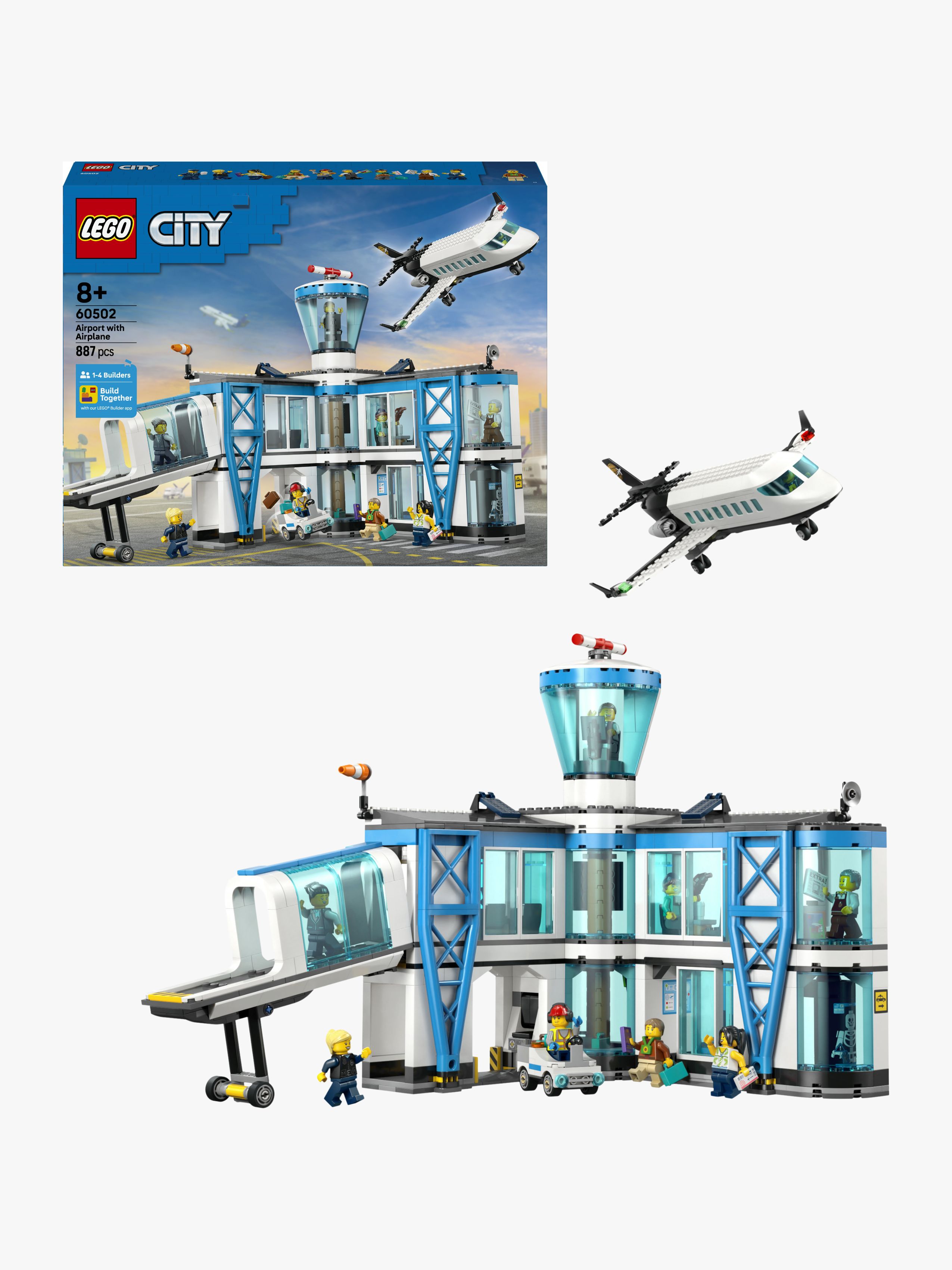 LEGO City 60502 Flughafen mit Flugzeug
