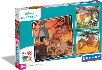 Clementoni Disney Classics Puzzles 3x48 Teile