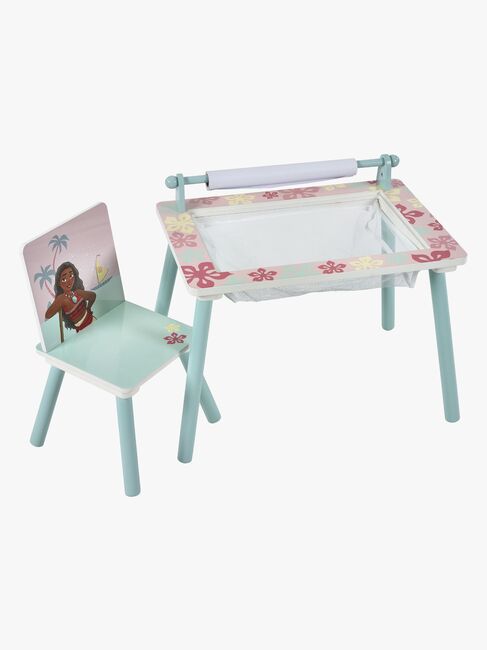 Disney Vaiana Schreibtisch mit Stuhl, Blau