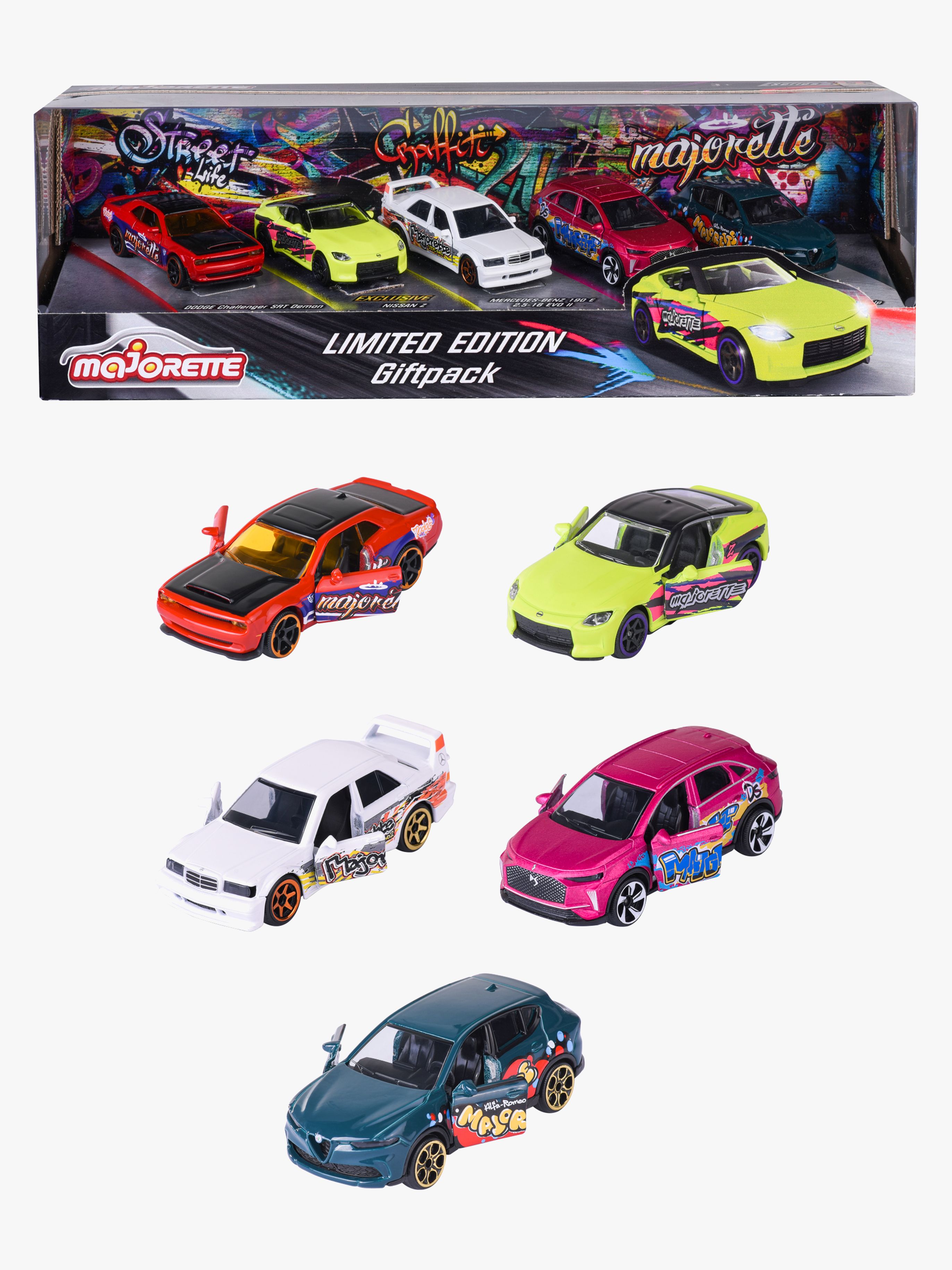 Majorette Limited Edition 11 Autos Geschenkpackung 5er-Pack