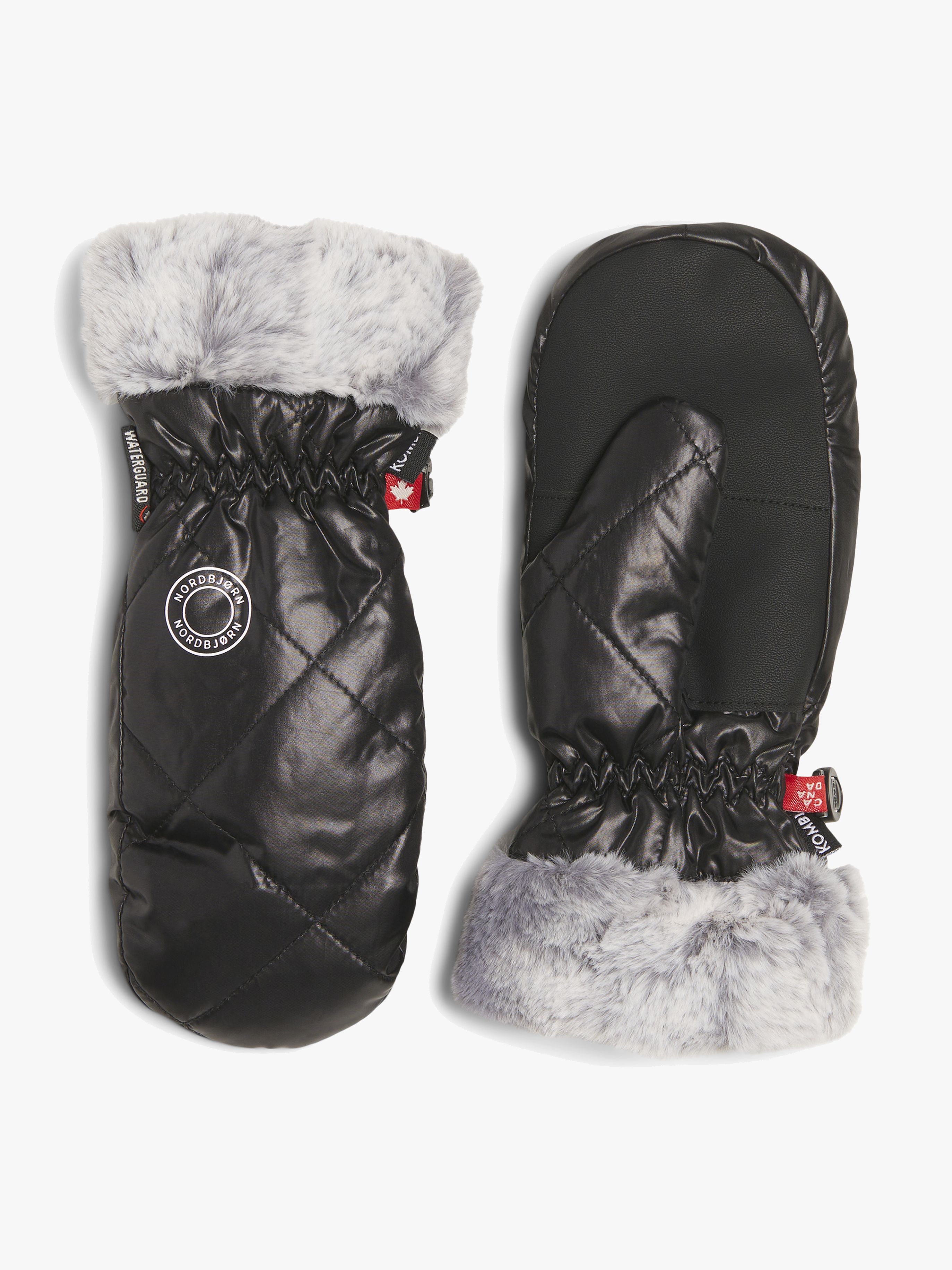 Nordbjørn Vail Jr Fäustlinge, Black, S