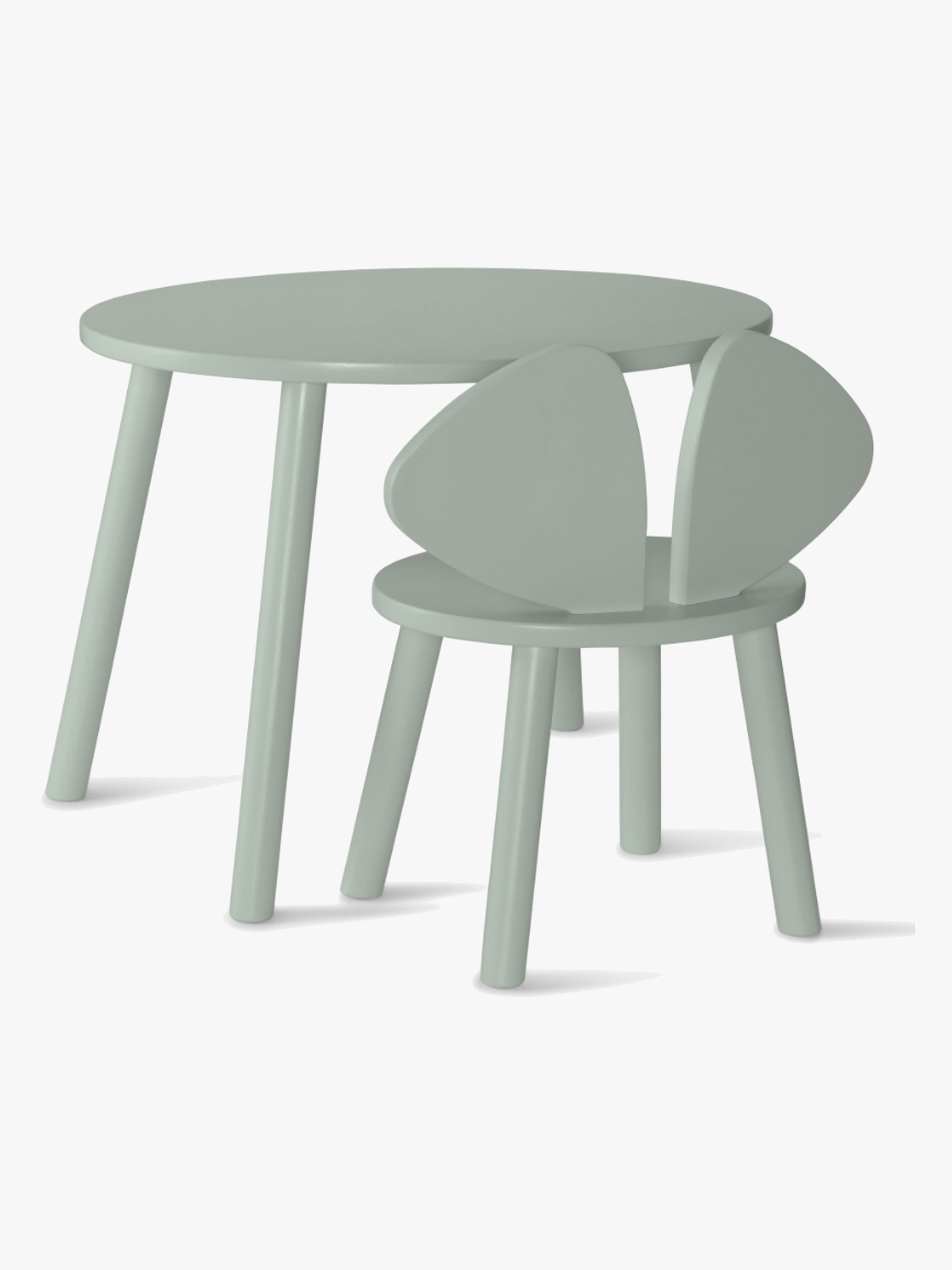Maus Schreibtisch und Stuhl, Olive Green
