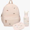Kidzroom Rucksack, Trinkflasche & Brotdose Nostalgia, Beige