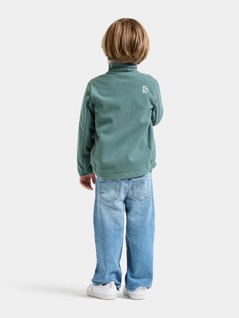 Didriksons Muskot Winddichte Fleecejacke, Factory Blue