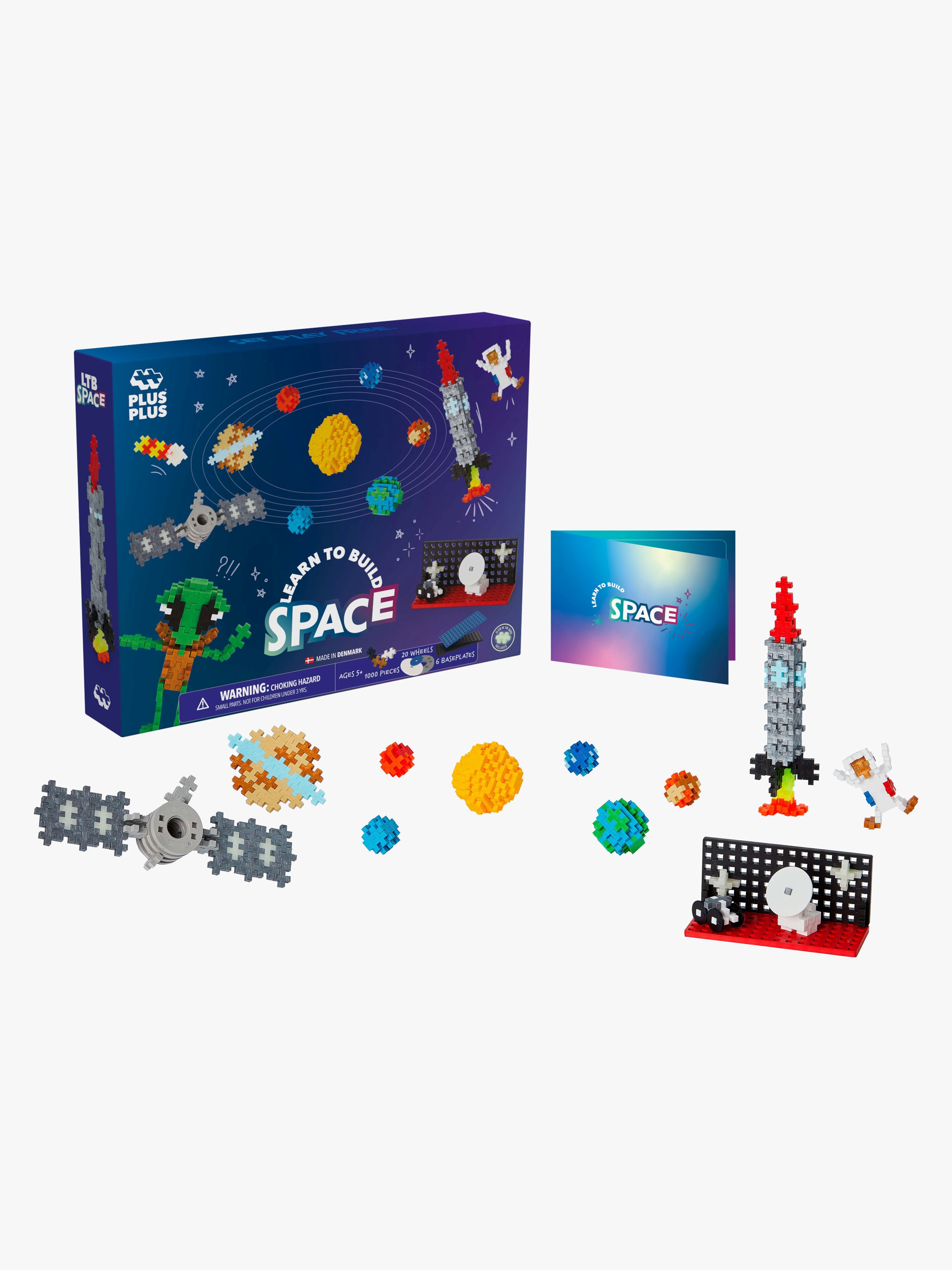 Plus Plus Learn to build Bausatz Weltall 1000 Teile