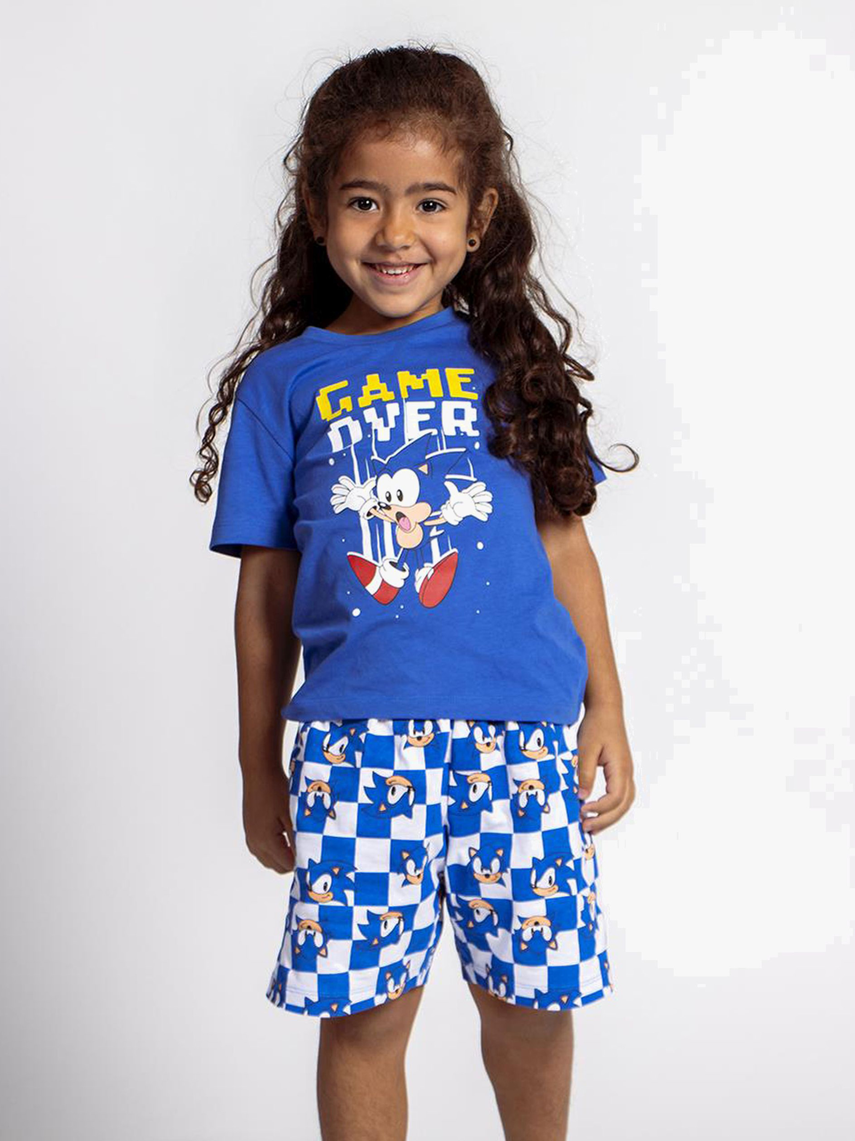 Sonic Pyjama, Blau, 116-122