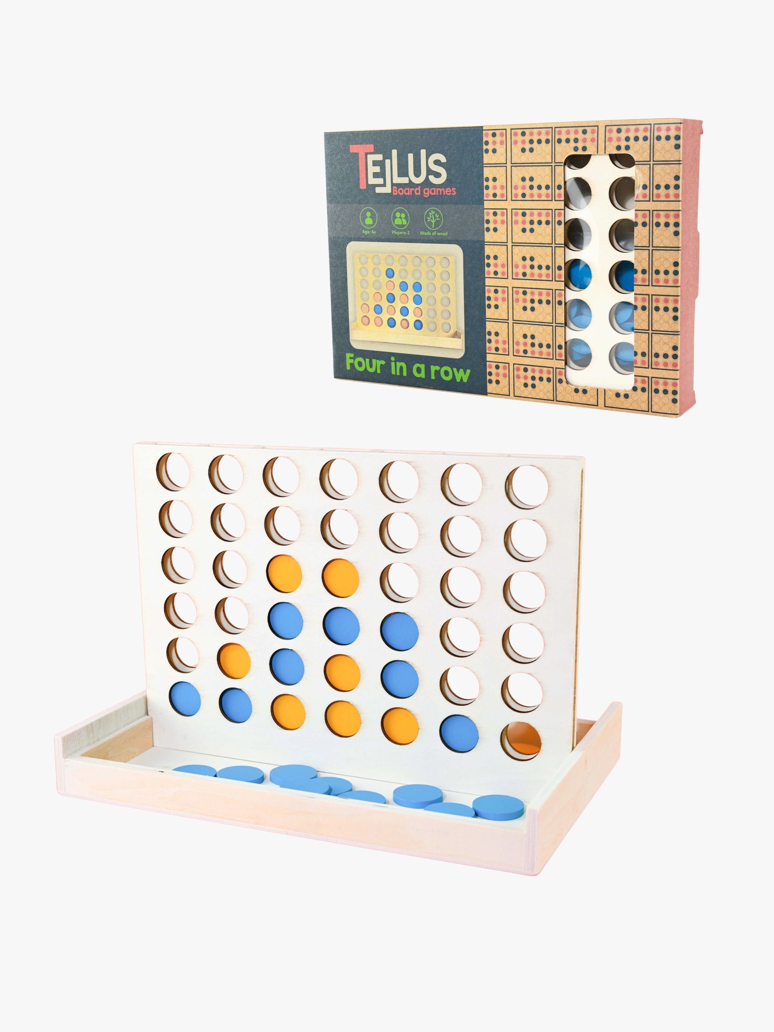 Robetoy Tellus Familienspiel Vier Gewinnt