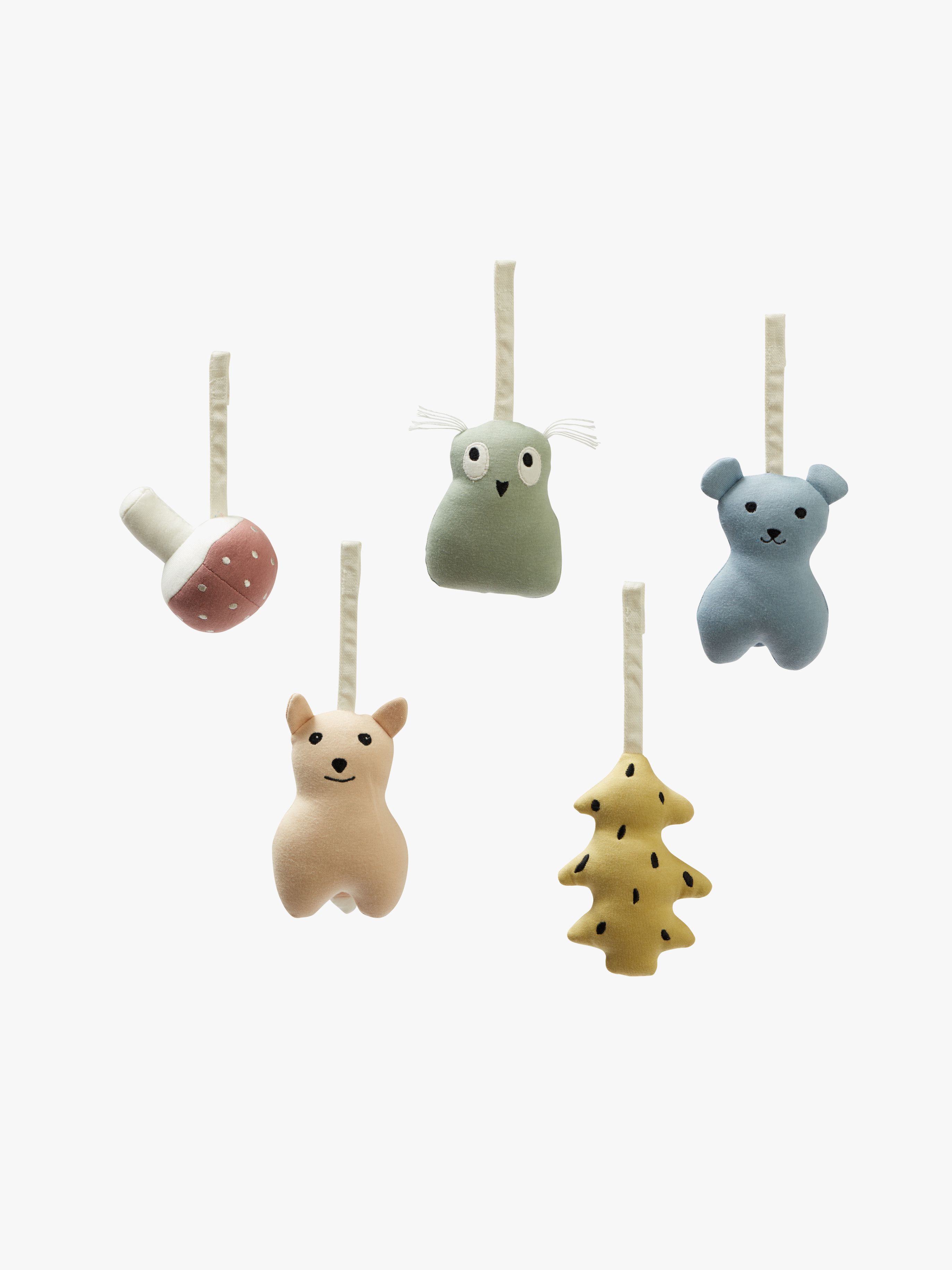 Kids Concept EDVIN Spielbogen-Figuren Wald, Multi, Babyspielzeug