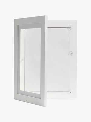 Minitude OLIVER Klapp-Rahmen A3, 100 Blatt, Weiß