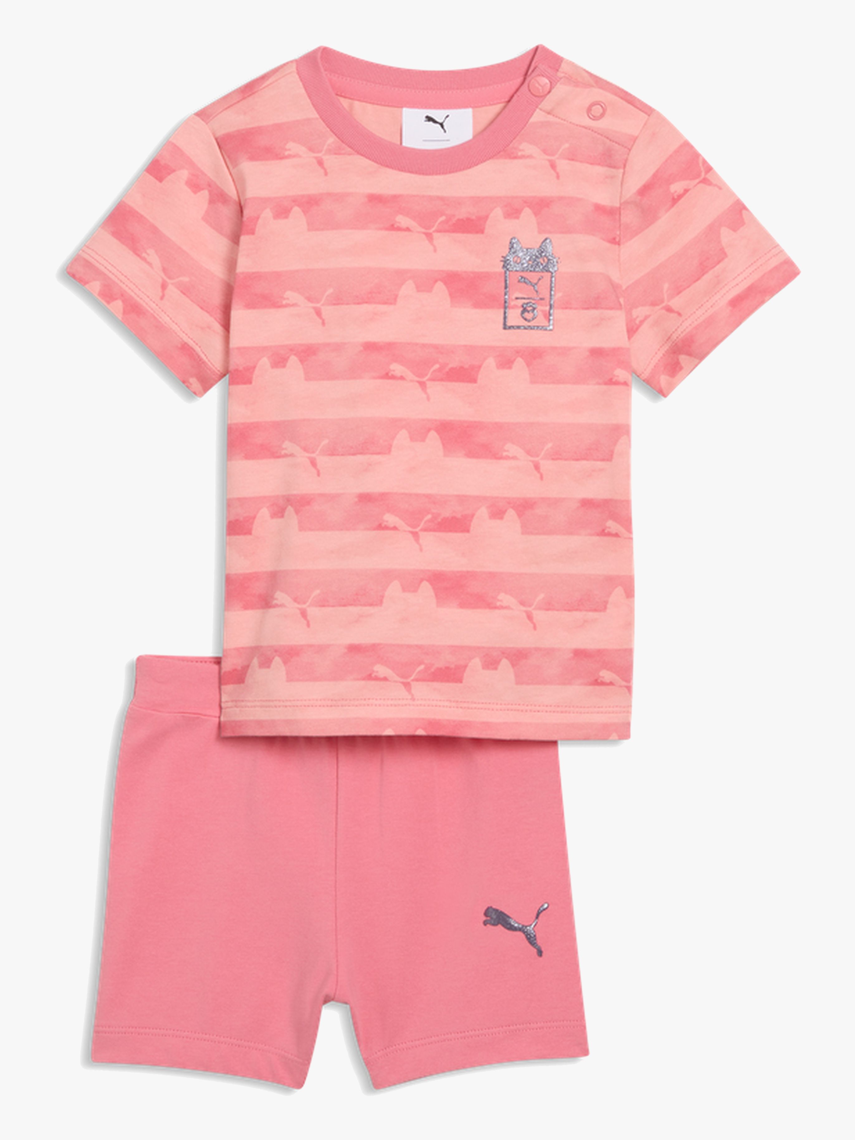 T-Shirt Und Shorts Gabby's Dollhouse Minicats Set, Rosa, 92