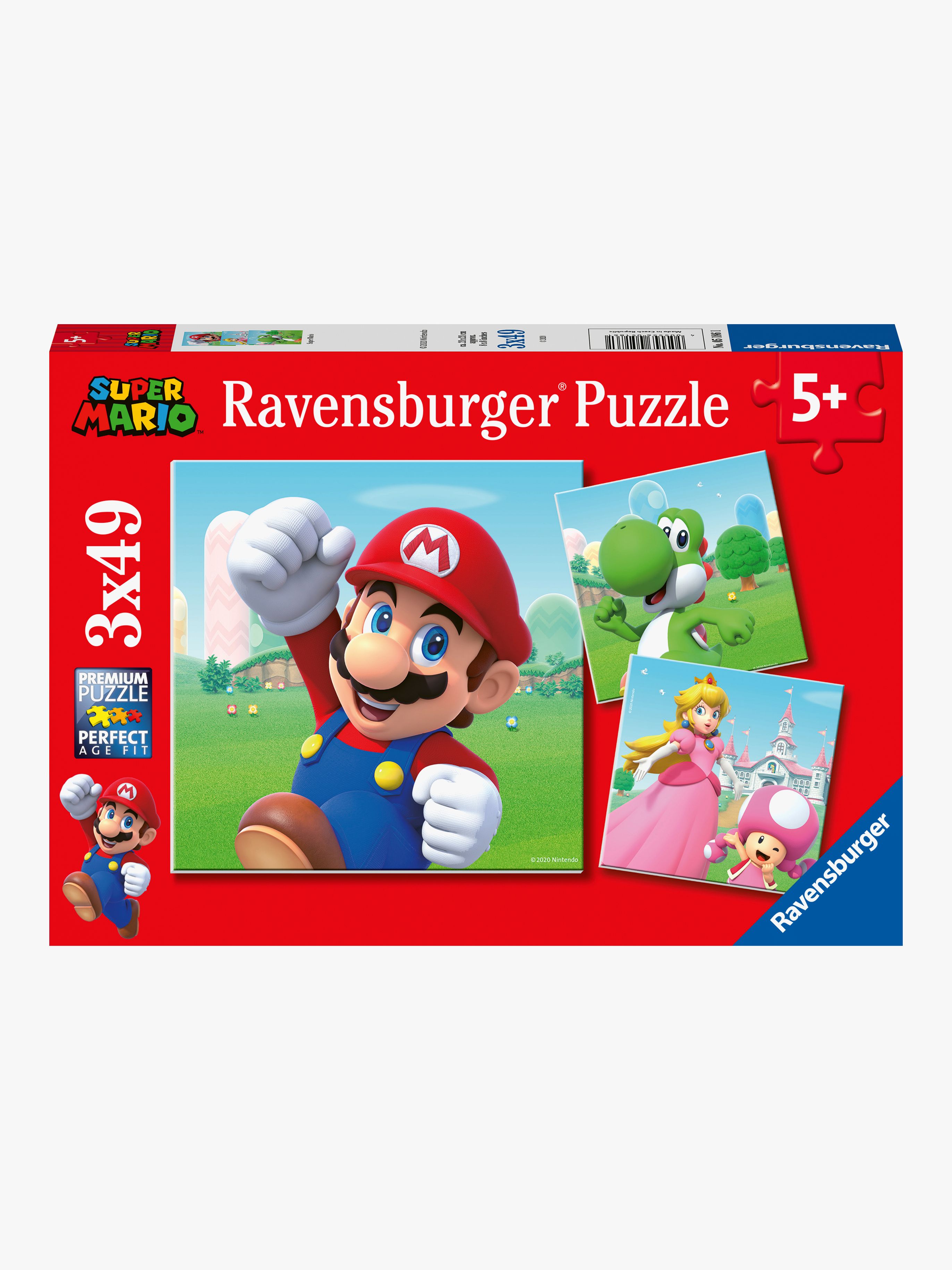 Puzzle Super Mario, 3x49 Teile