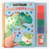 Dino World Fingerprint Fun Malbuch