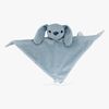 CarloBaby  Kaninchen Schmusetuch mit Schnullerkette, Hellblau