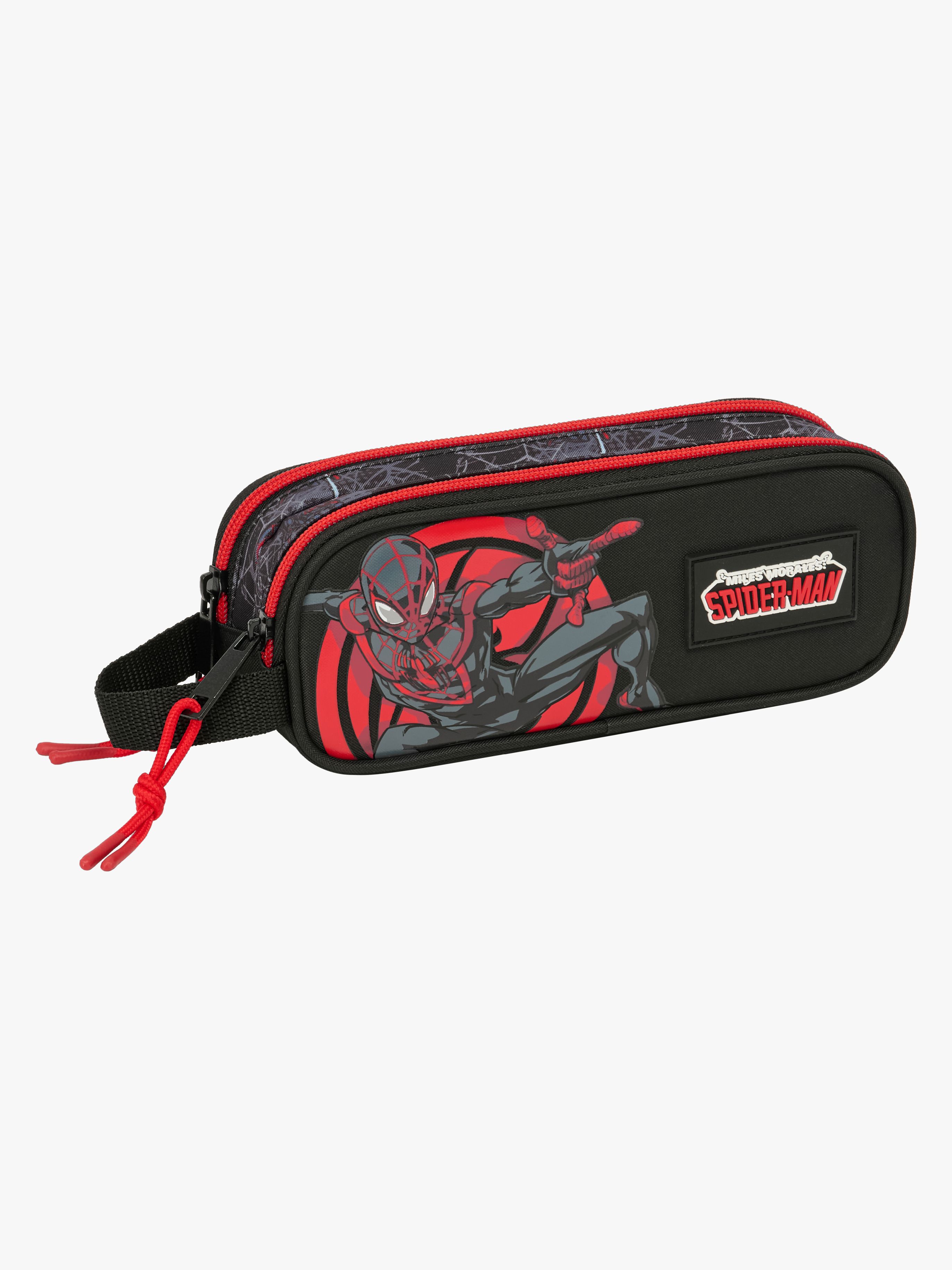 Miles Morales Doppel-Federmäppchen, Schwarz