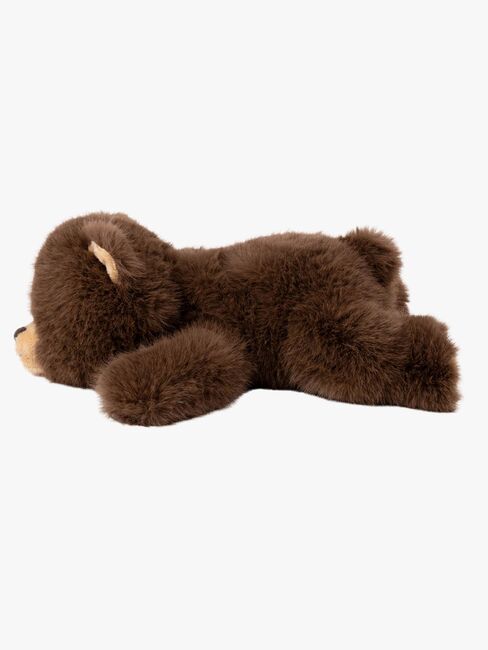 Teddykompaniet Plüschspielzeug Liegender Bär 28 cm, Braun