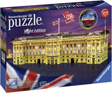 Ravensburger 3D-Puzzle Buckingham Palace bei Nacht 216 Teile