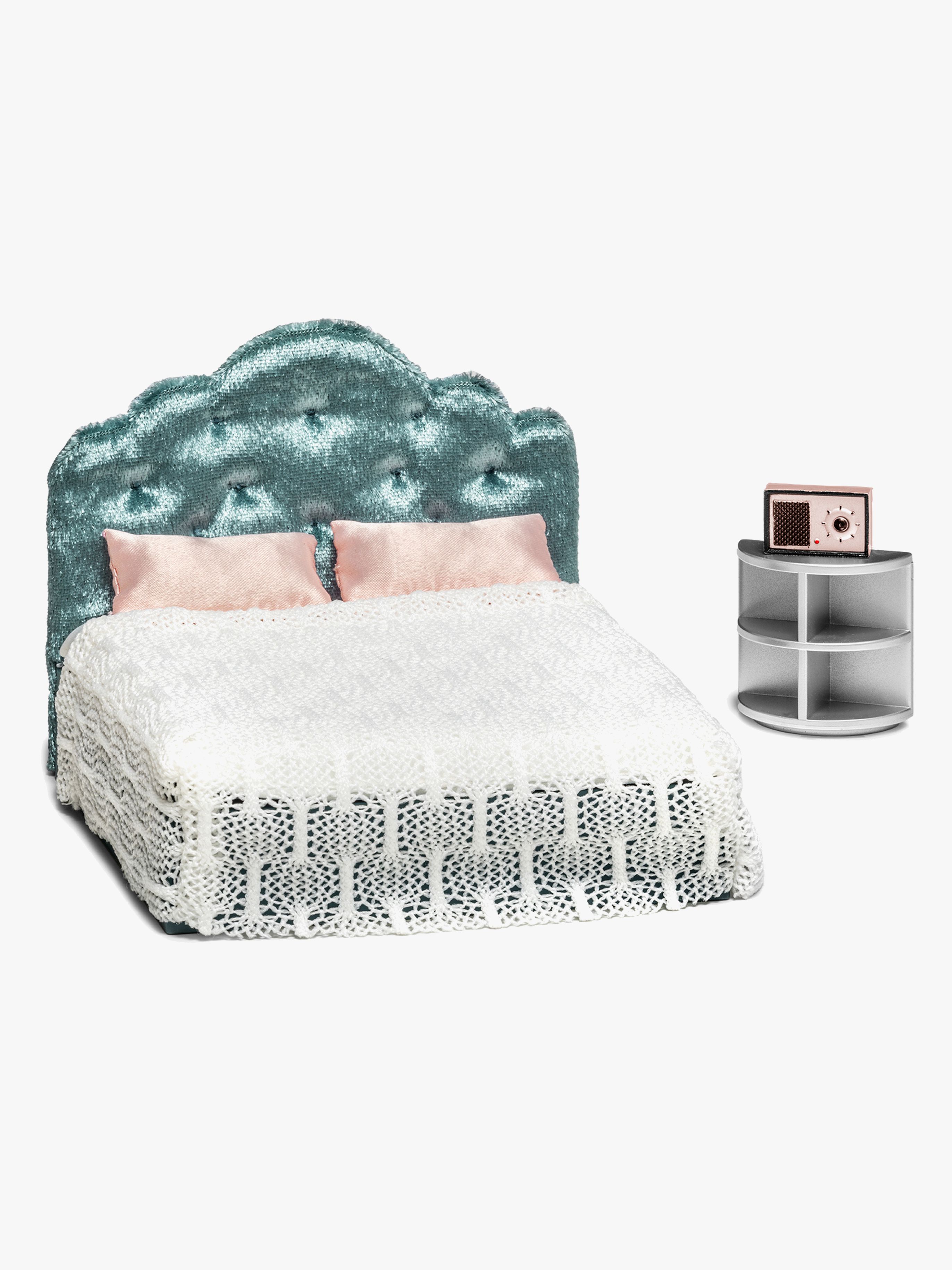 Puppenhausmöbel Schlafzimmer-Set