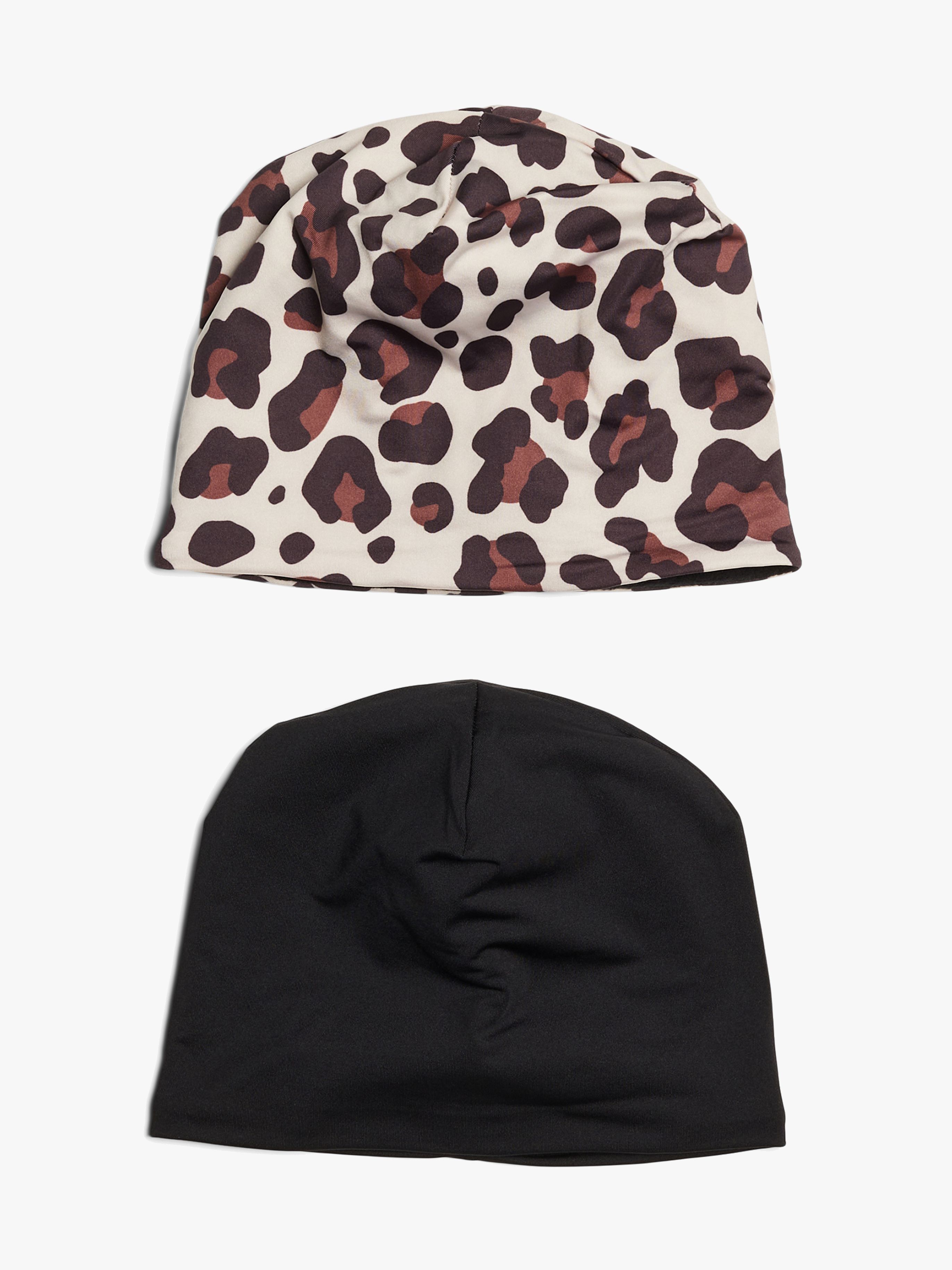 Nordbjørn Rofjord Mütze 2er-Pack, Leopardy