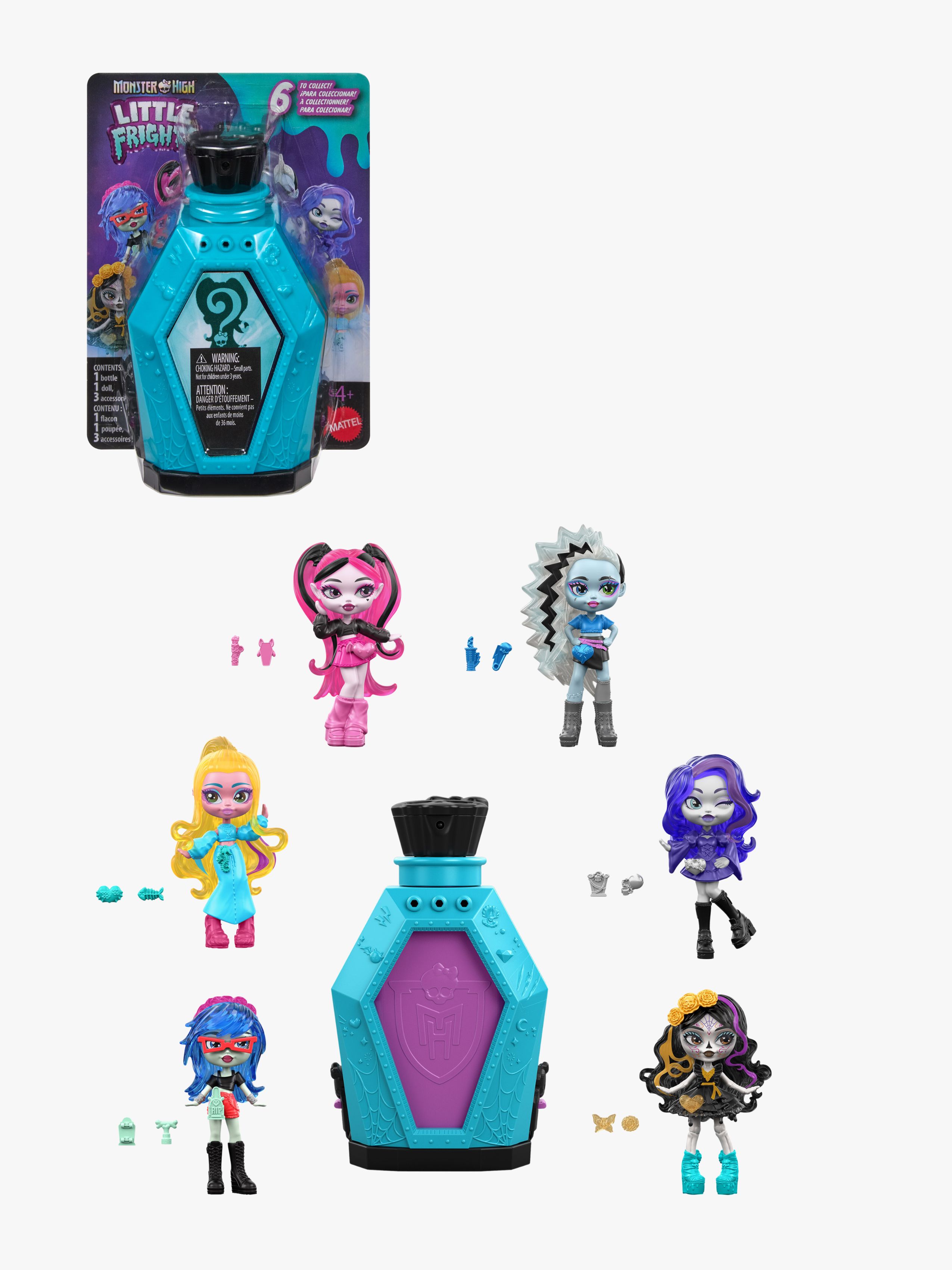Monster High Little Frights Sarg, Gemischte Auswahl