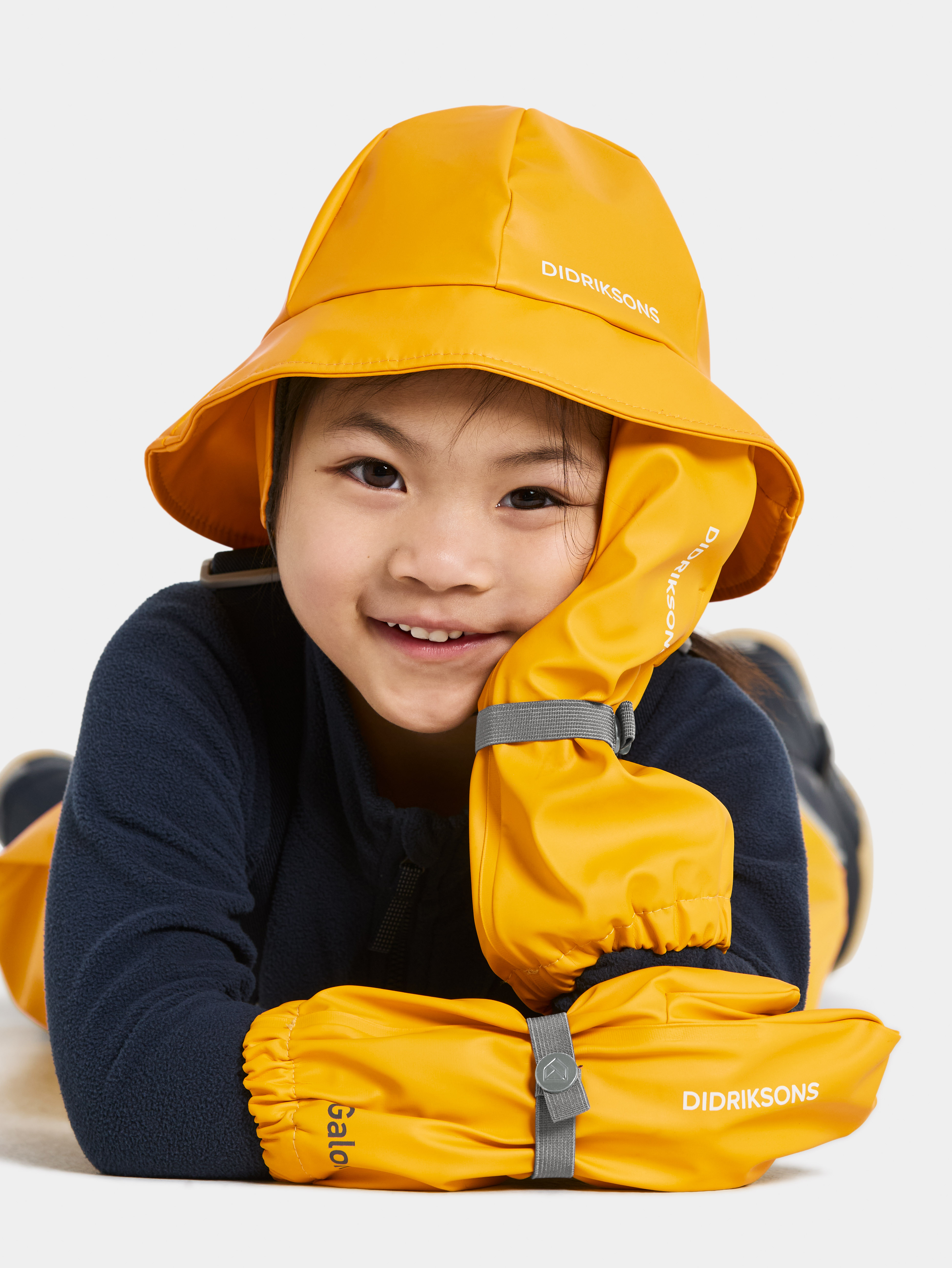 Didriksons Glove Regenfäustlinge, Oat Yellow, 4-6 Jahre
