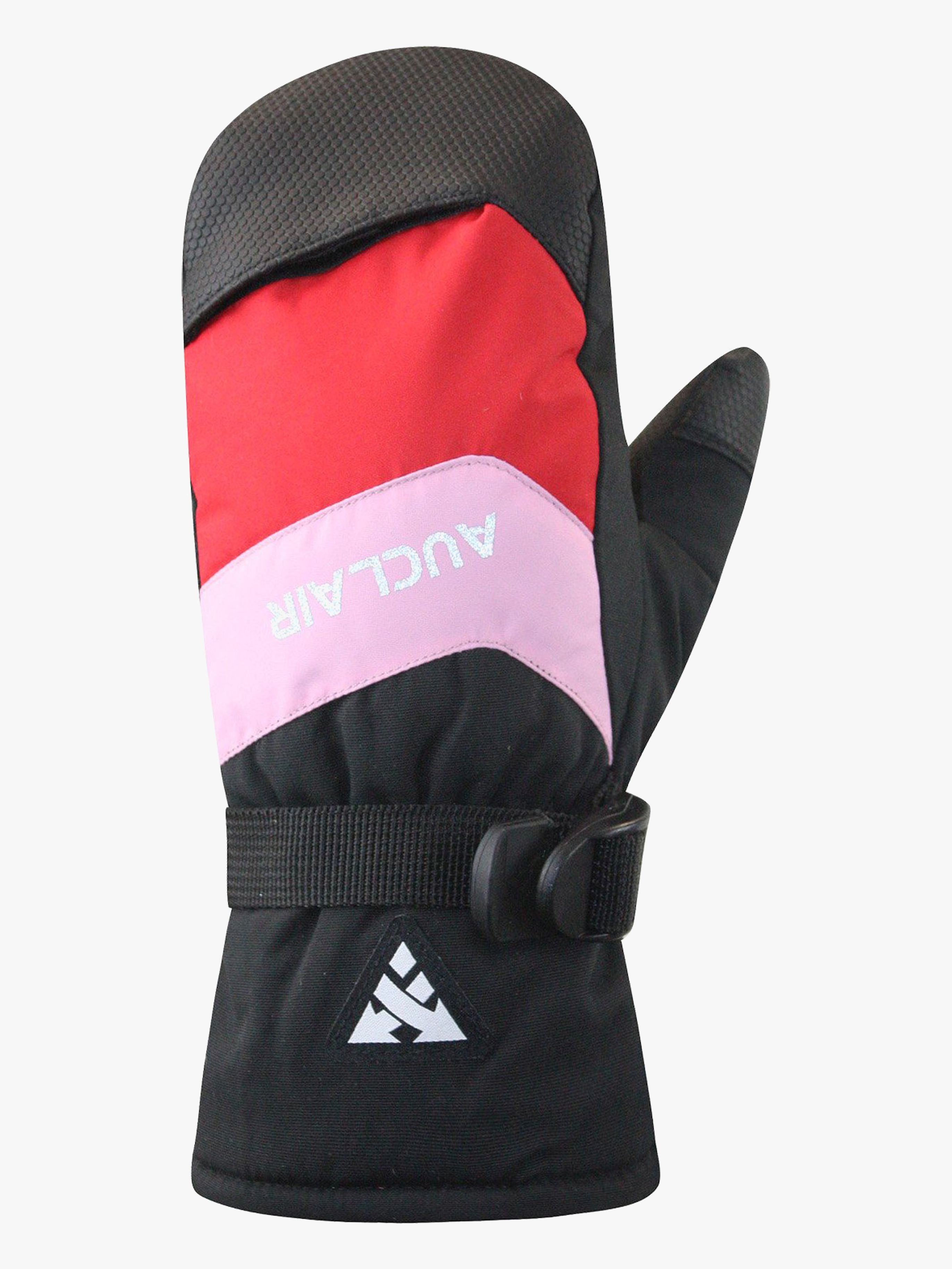 Frost JR Softshell-Fäustlinge, Black / Pink / Red, S
