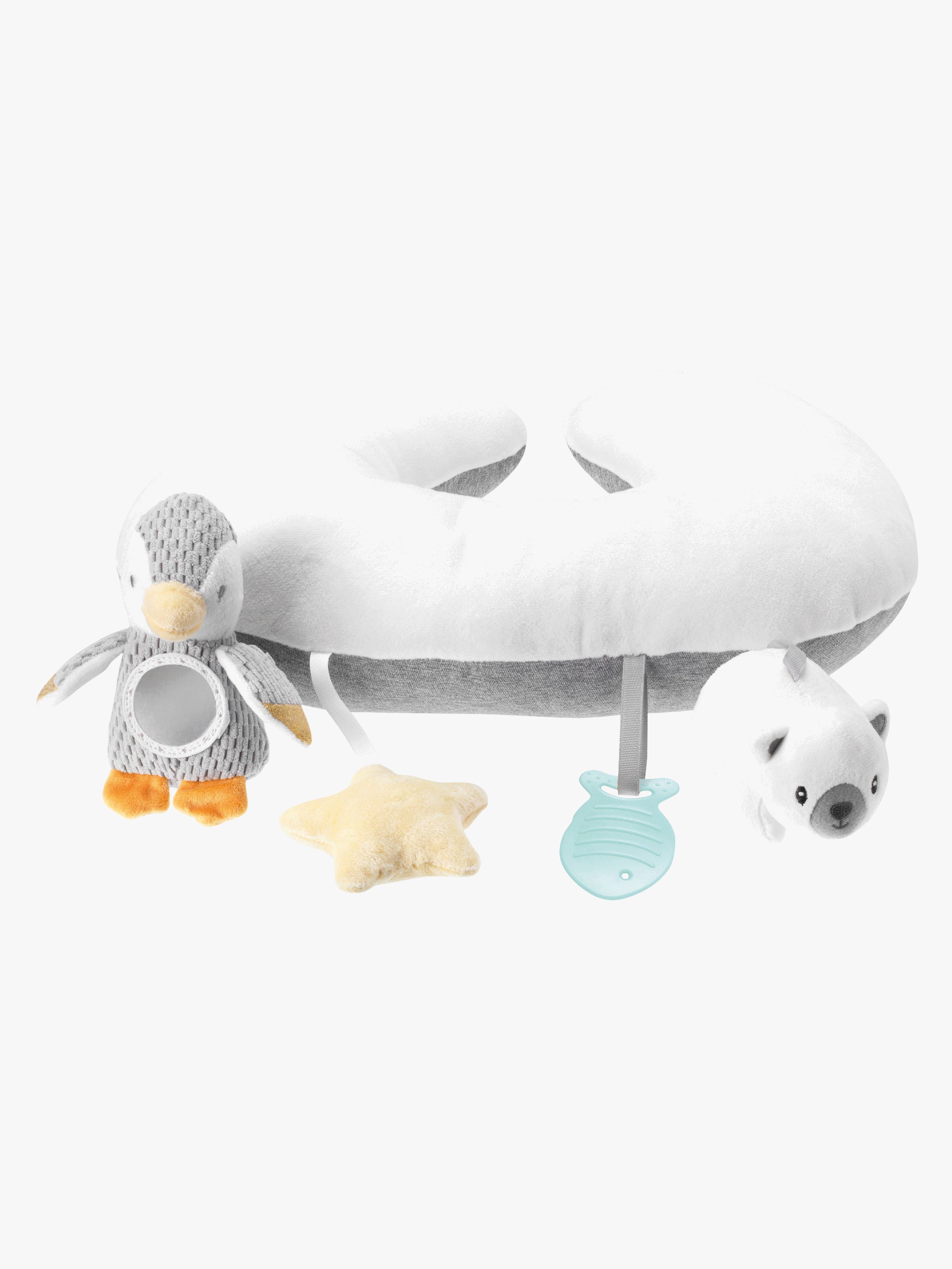 Nuby Little Penguin Tummy Time Aktivitätskissen, Babyspielzeug