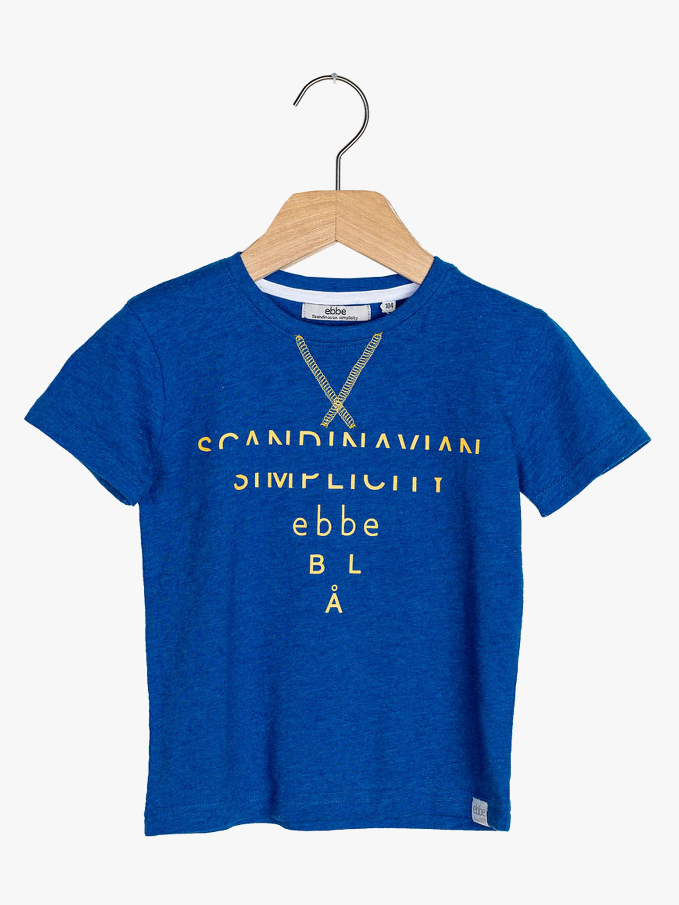 Gologo T-Shirt, Royal Blue Melange 104