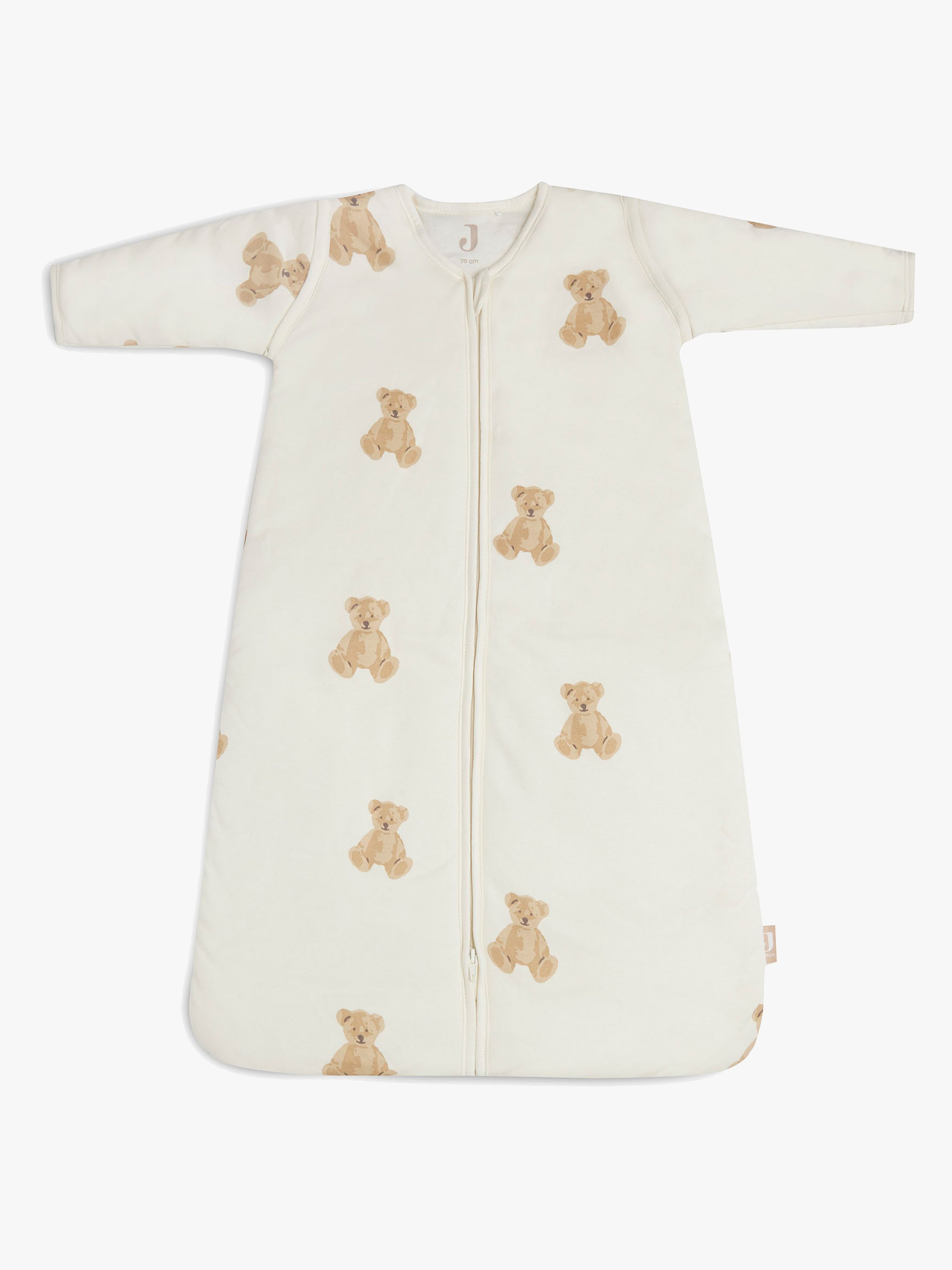 Jollein Schlafsack mit abnehmbaren Ärmeln 90 cm, Teddy Bear