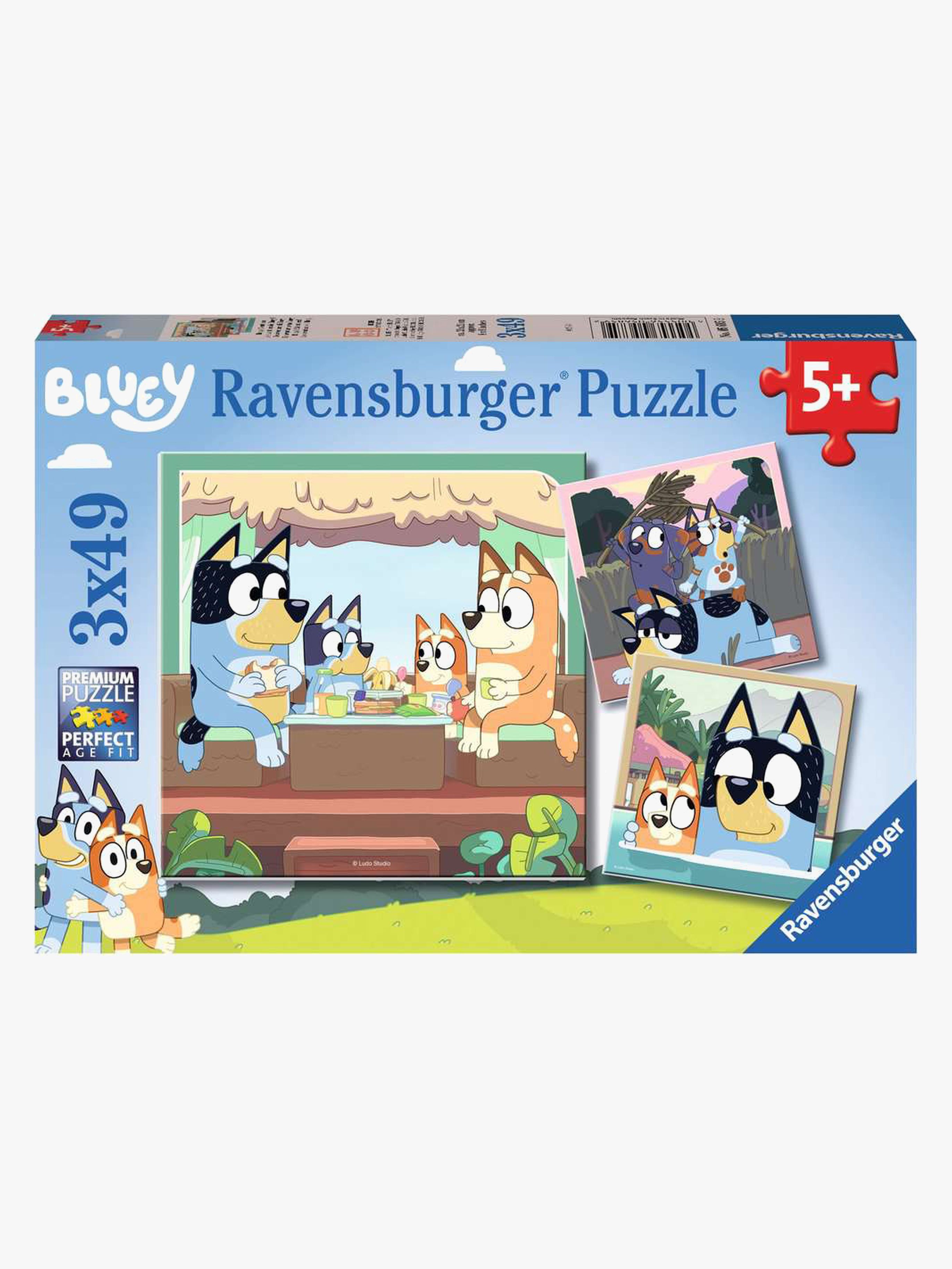 Puzzles Bluey 3x49 Teile