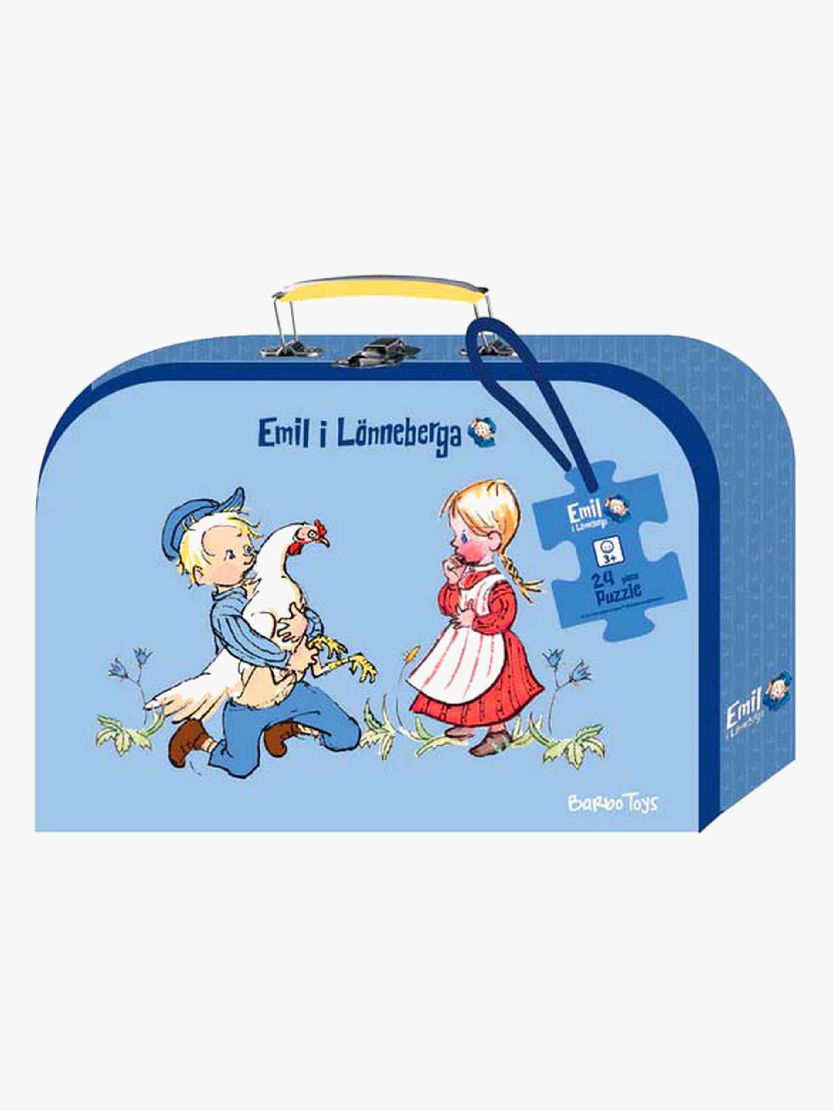 Barbo Toys Michel aus Lönneberga Koffer mit Puzzle 24 Teile