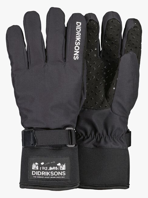 Didriksons Lovas Handschuhe, Schwarz