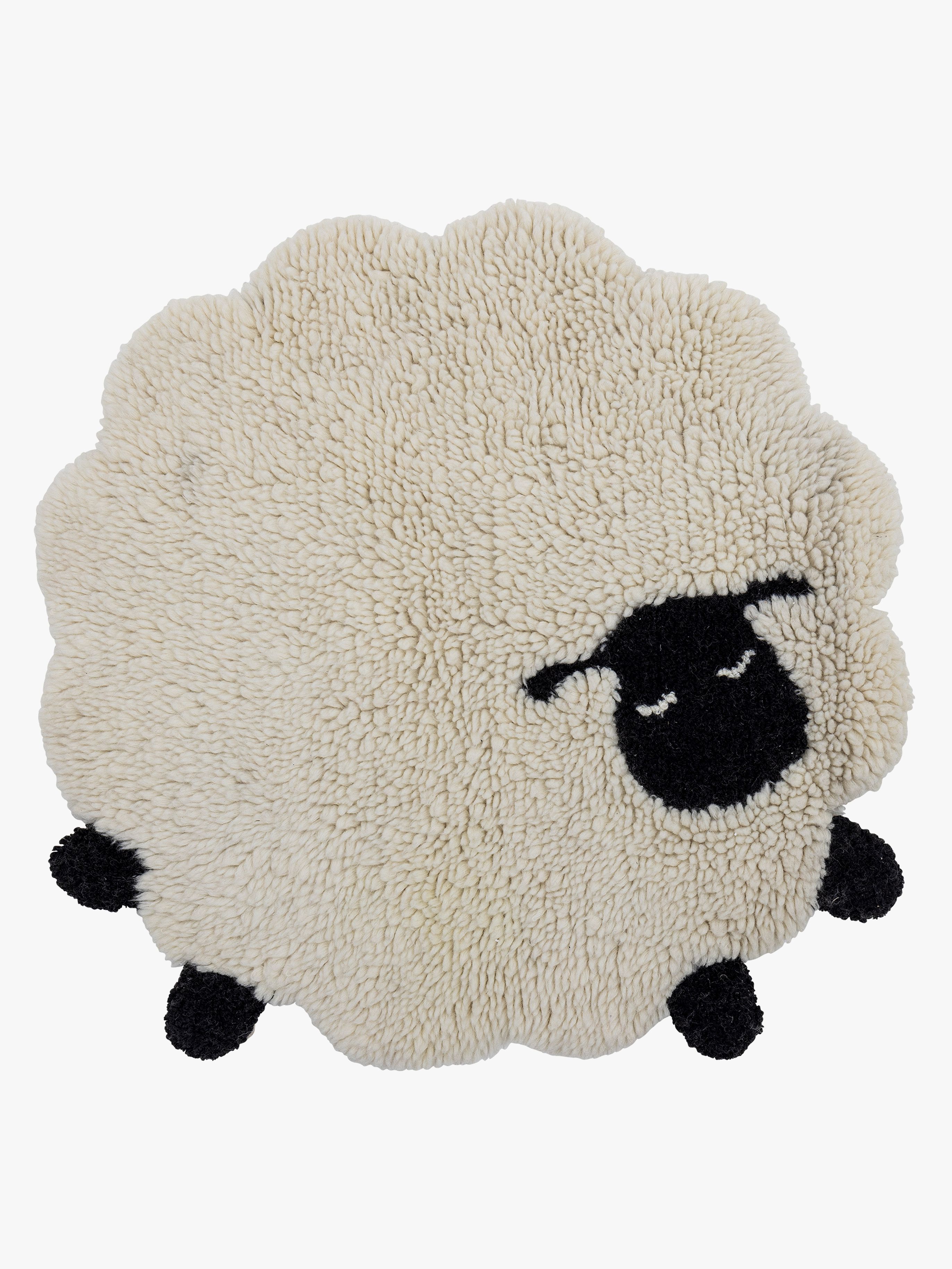 Bloomingville Dolly Teppich 84, Weiß