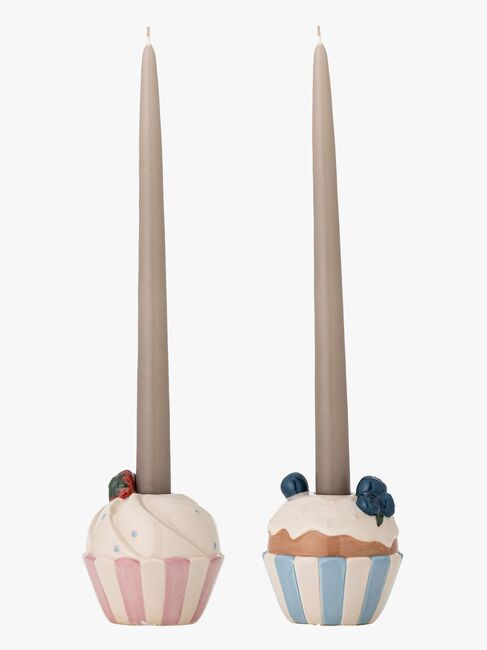 Bloomingville Chip Kerzenhalter Muffin, Mehrfarbig