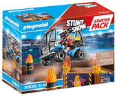Playmobil 70820 Starter Pack Stuntshow Quad mit Feuerrampe