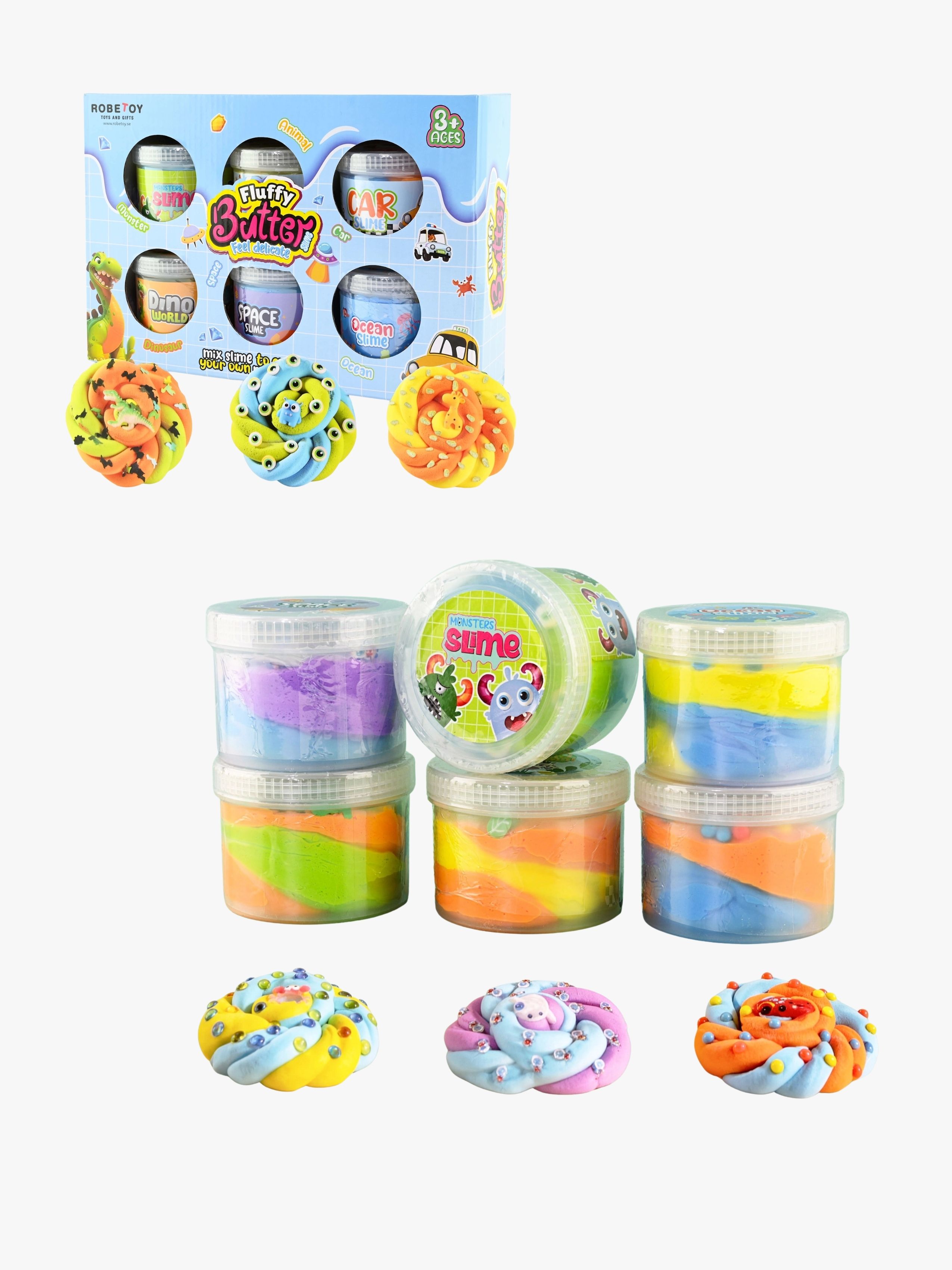 Robetoy Slime 6er-Pack
