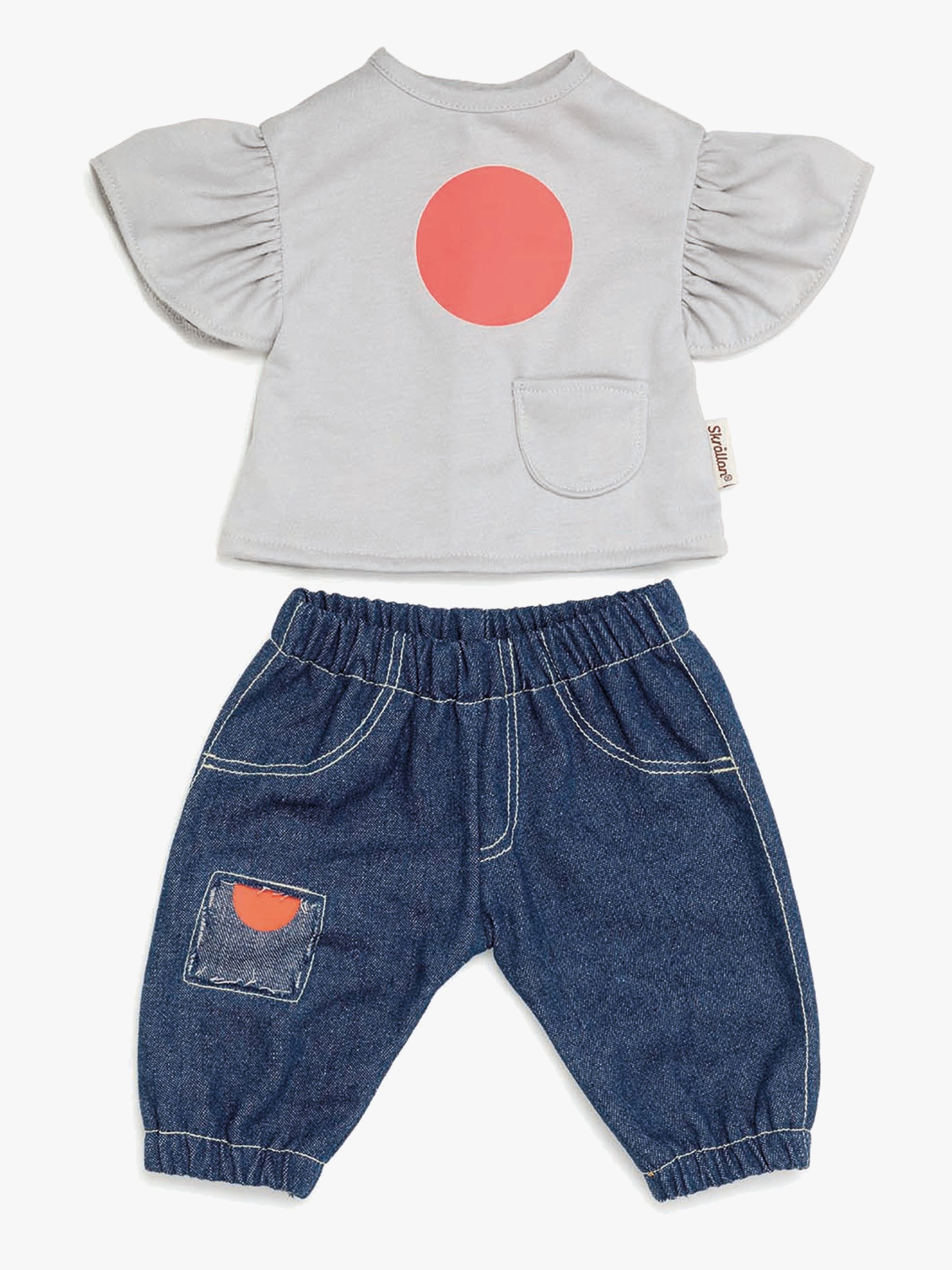 Puppenkleidung Jeans Und Oberteil