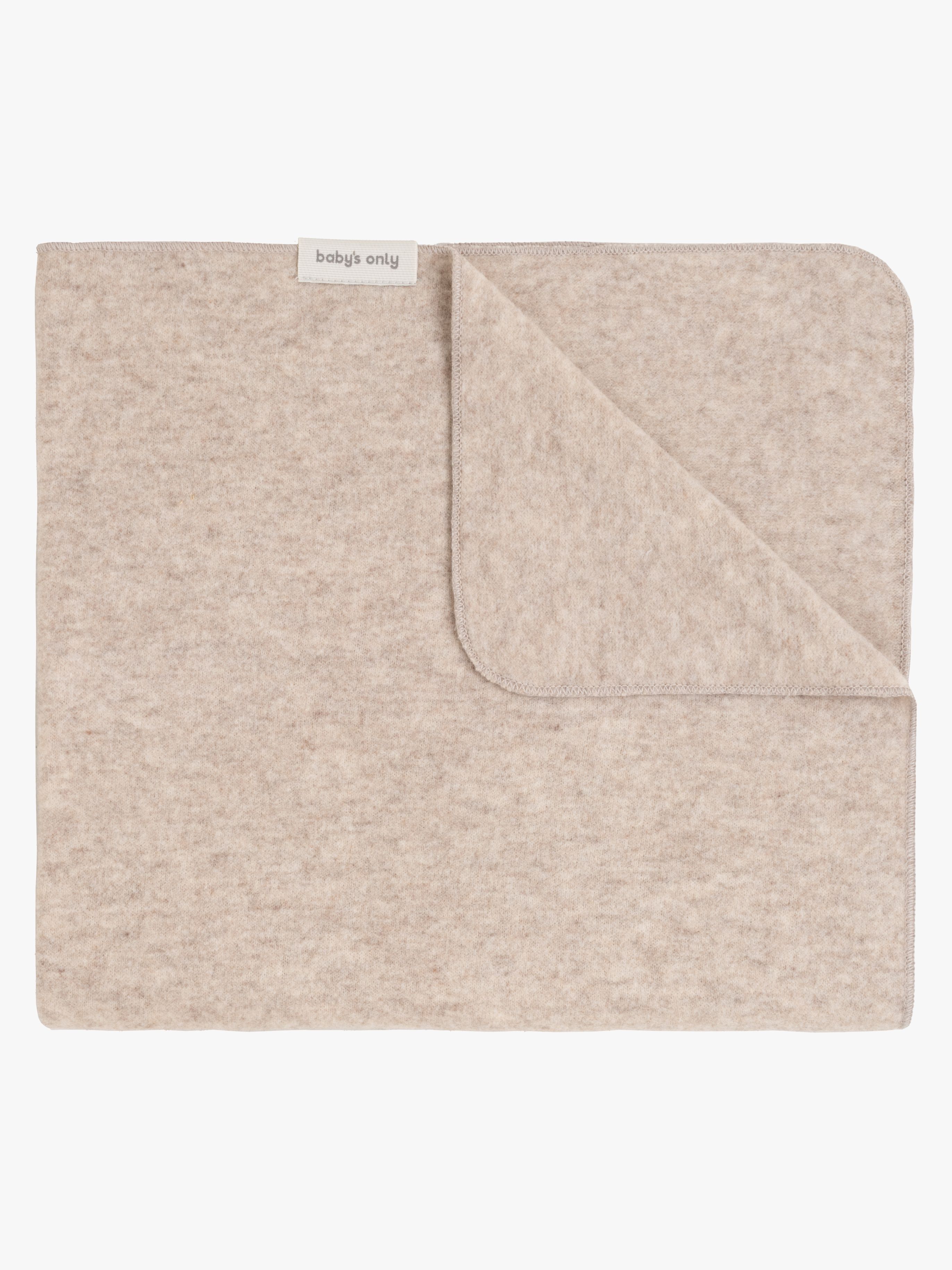 Baby's Only Cot Decke Merinowolle TOG 1, Brushed Ecru