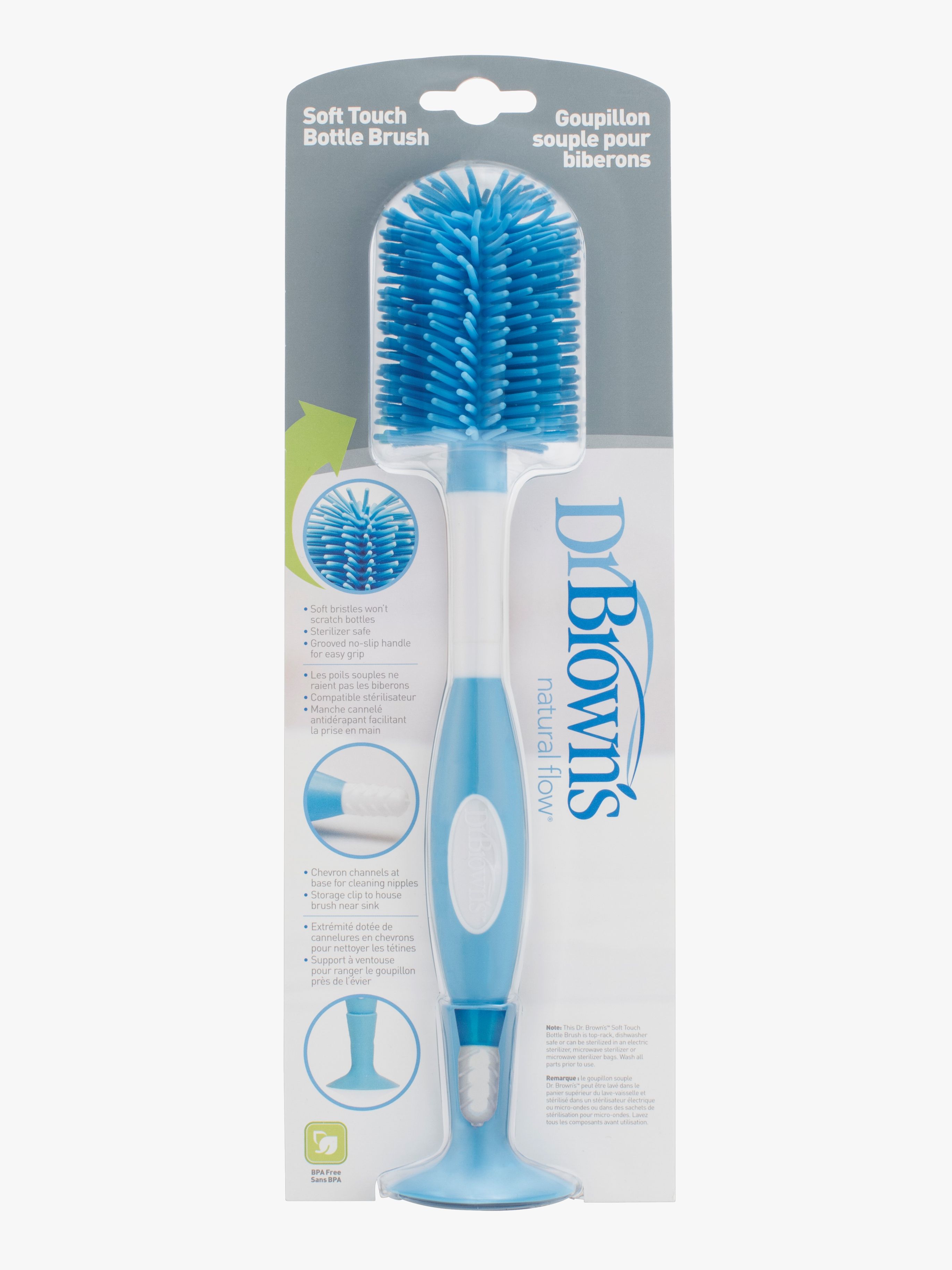 Große Flaschenbürste, Blau