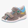 Superfit Boomerang Sandalen, Grau/Türkis
