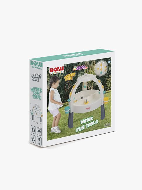 Dolu Fun Fountain Sand & Water Spieltisch, Weiß