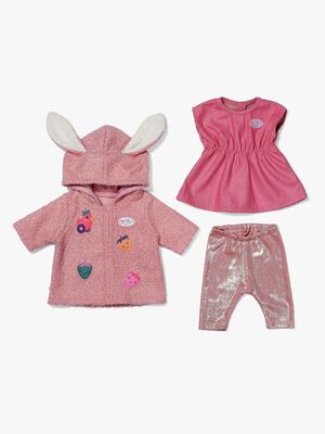 Baby Born Puppenkleidung Strickjacke und Kleid 45 cm